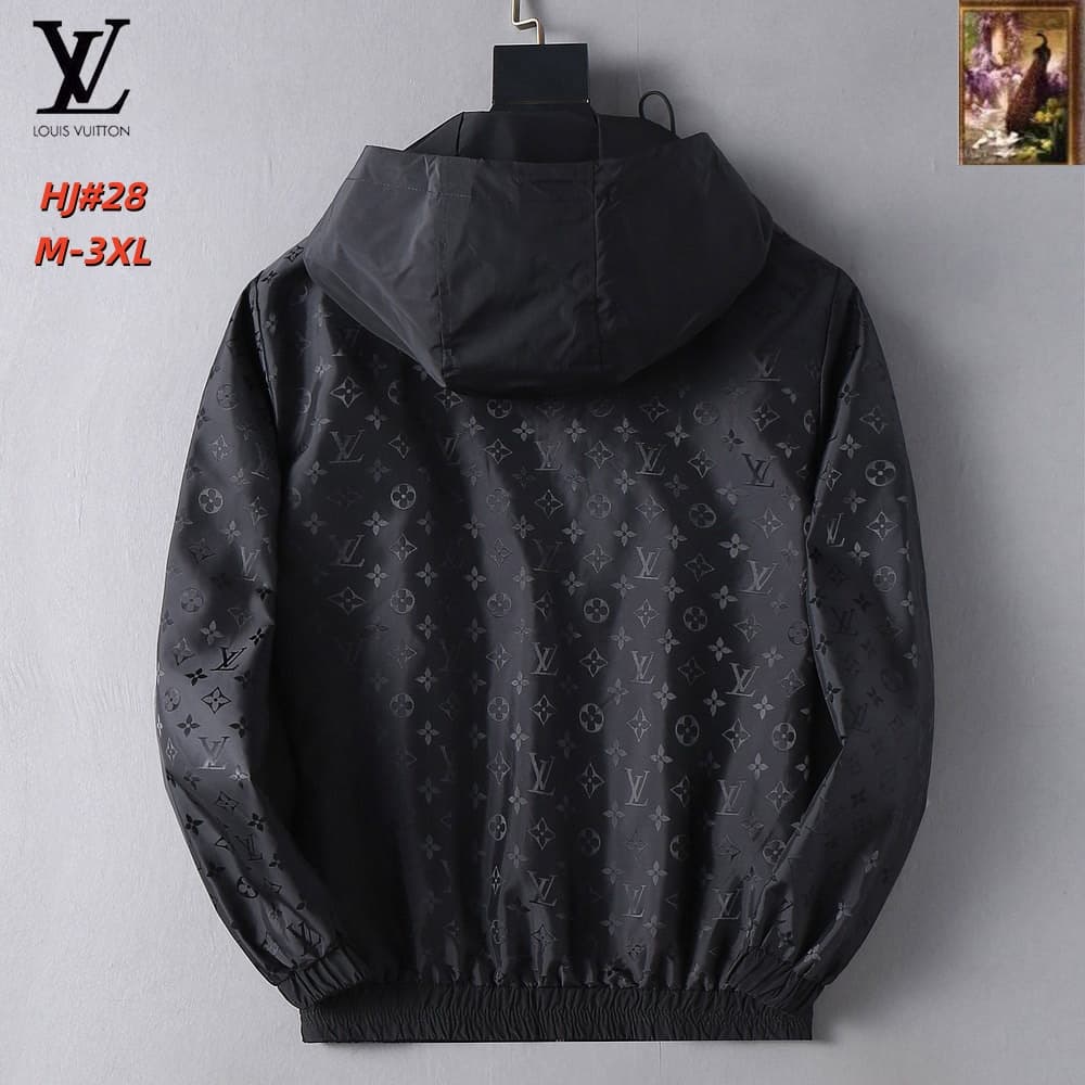 Cheap Louis Vuitton Thin Jackets For Men in 217164, $70 USD- [IB217164] - Replica Louis Vuitton Thin Jackets For Men