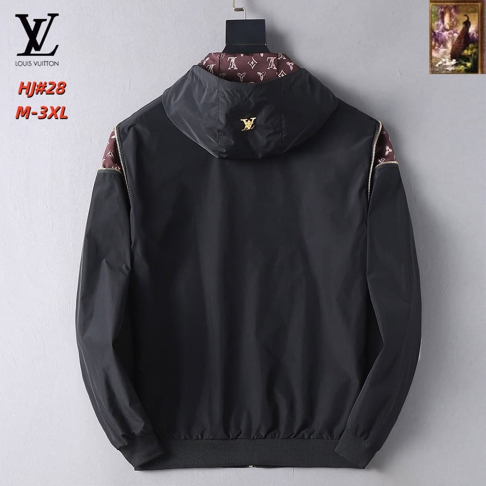 Cheap Louis Vuitton Thin Jackets For Men in 217165, $70 USD- [IB217165] - Replica Louis Vuitton Thin Jackets For Men
