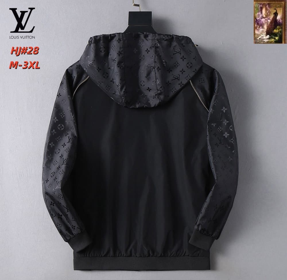 Cheap Louis Vuitton Thin Jackets For Men in 217166, $70 USD- [IB217166] - Replica Louis Vuitton Thin Jackets For Men
