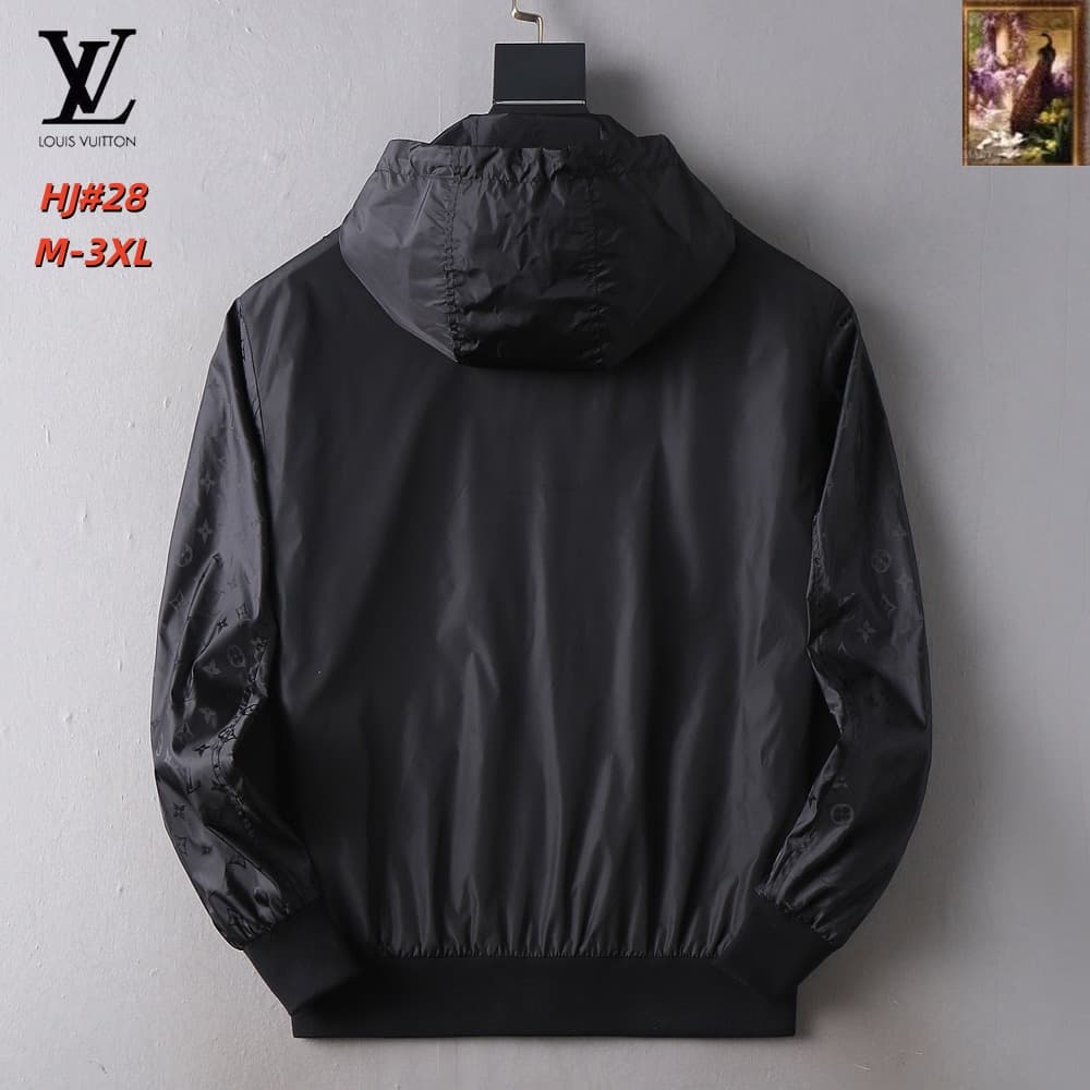 Cheap Louis Vuitton Thin Jackets For Men in 217167, $70 USD- [IB217167] - Replica Louis Vuitton Thin Jackets For Men
