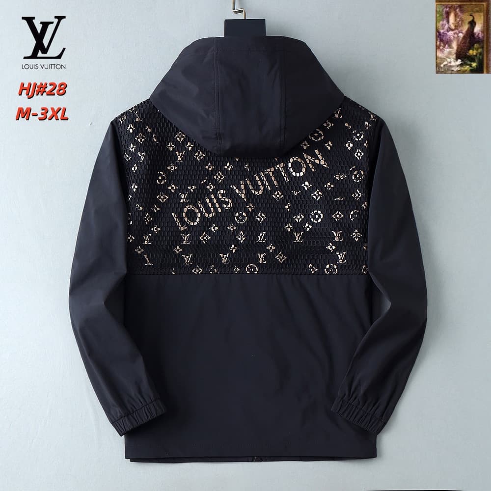 Cheap Louis Vuitton Thin Jackets For Men in 217168, $70 USD- [IB217168] - Replica Louis Vuitton Thin Jackets For Men