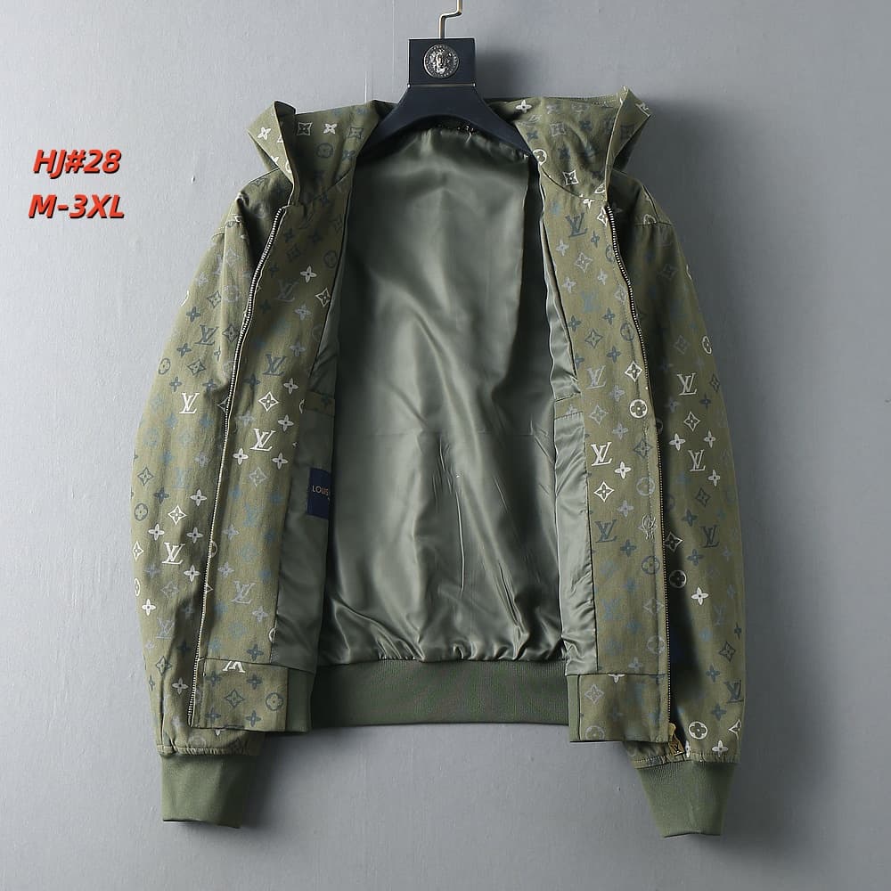 Cheap Louis Vuitton Thin Jackets For Men in 217172, $70 USD- [IB217172] - Replica Louis Vuitton Thin Jackets For Men