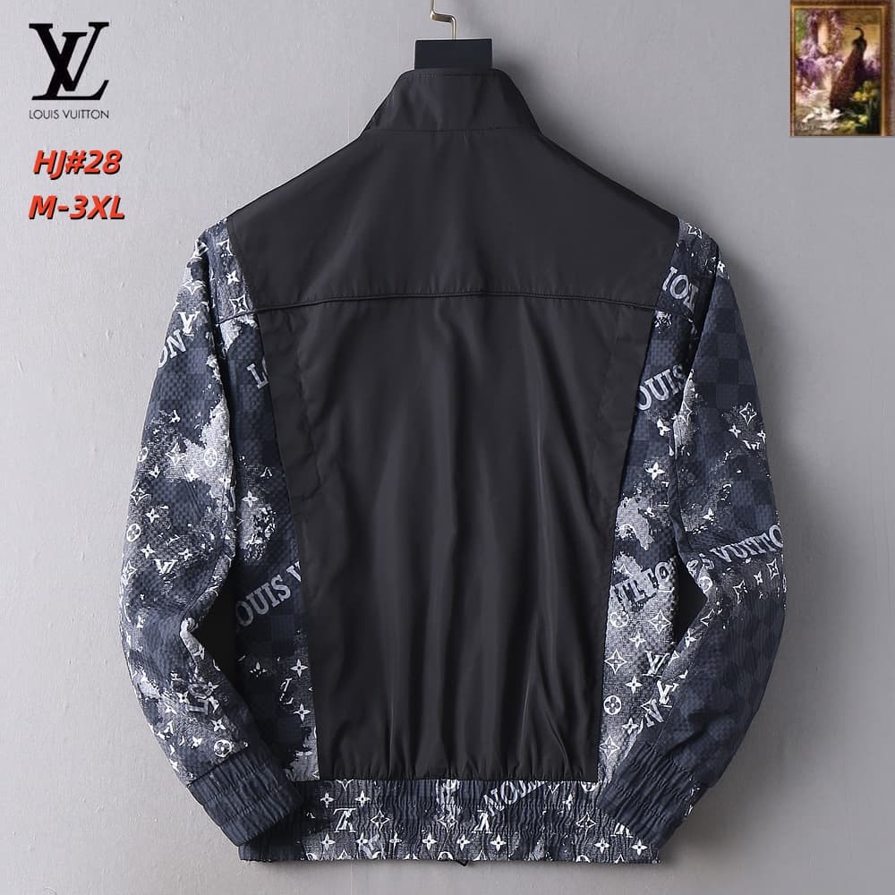 Cheap Louis Vuitton Thin Jackets For Men in 217179, $70 USD- [IB217179] - Replica Louis Vuitton Thin Jackets For Men