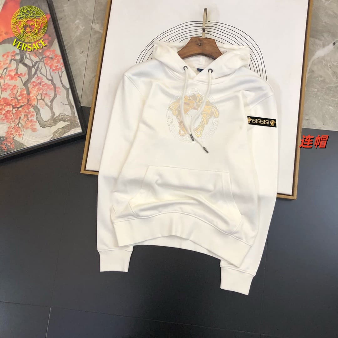 Cheap Versace Hoodies for Men in 217214, $50 USD- [IB217214] - Replica Versace Hoodies for Men