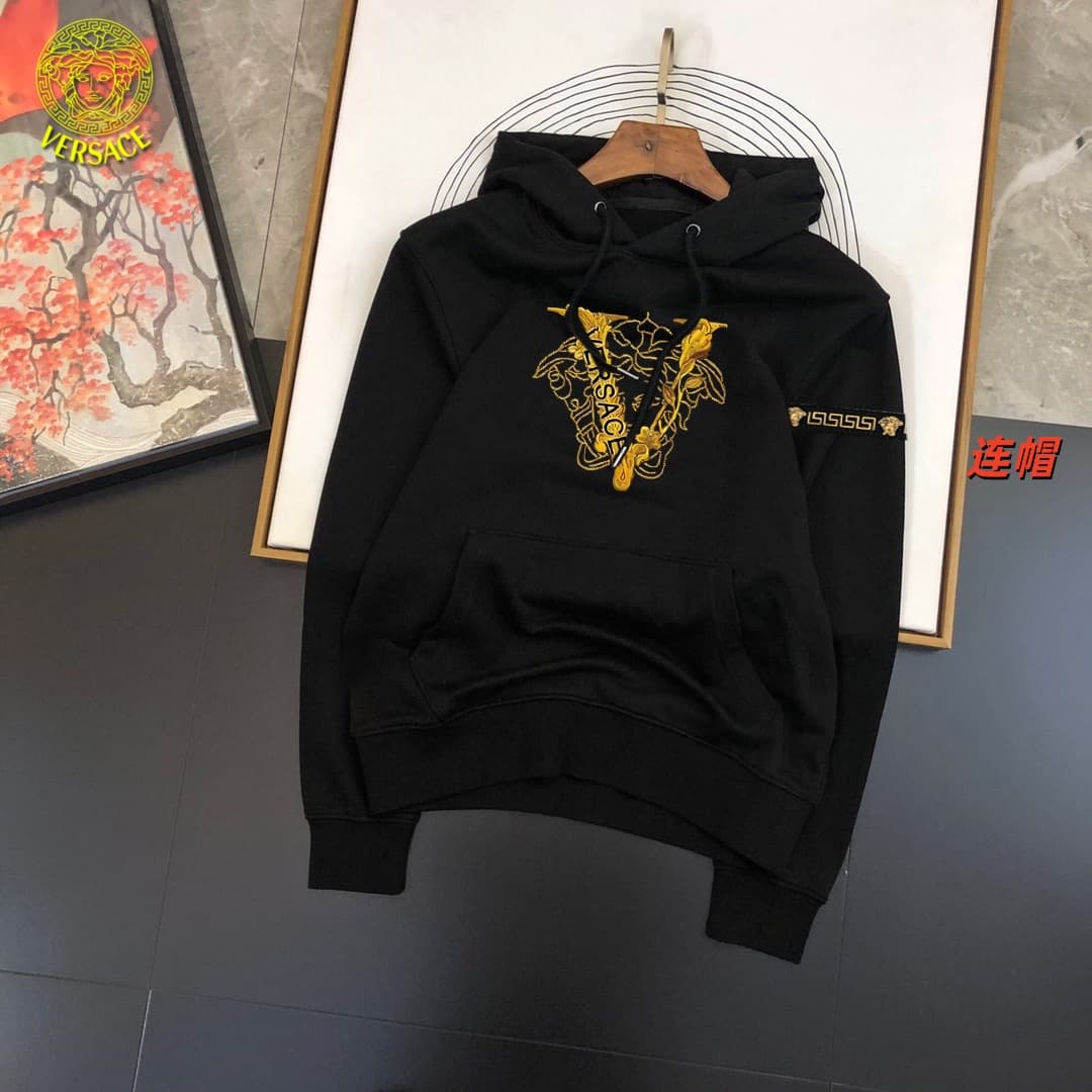 Cheap Versace Hoodies for Men in 217219, $50 USD- [IB217219] - Replica Versace Hoodies for Men