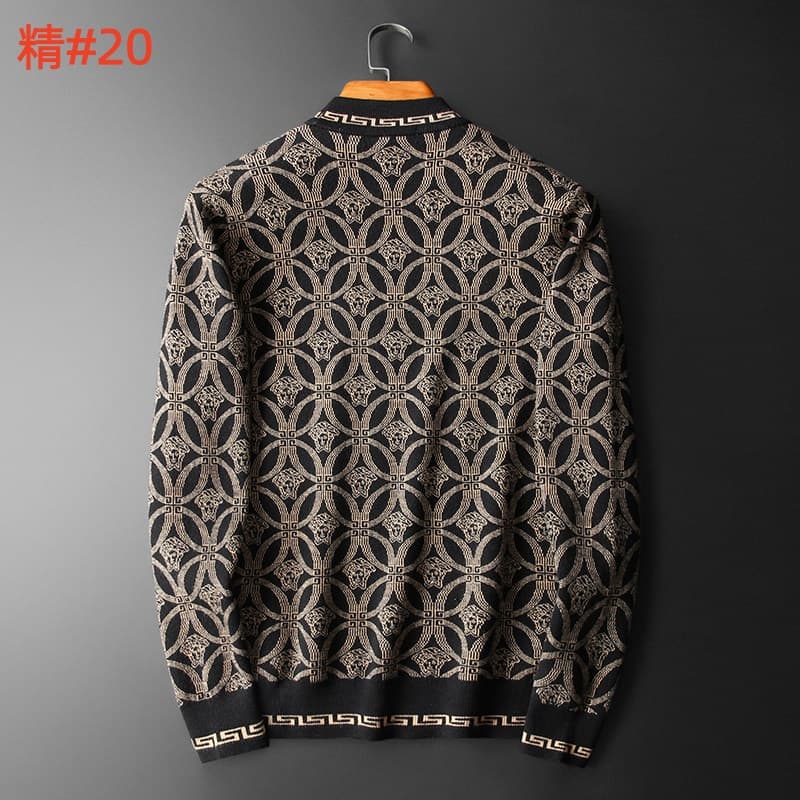 Cheap Versace Sweaters for Men in 217232, $55 USD- [IB217232] - Replica Versace Sweaters for Men