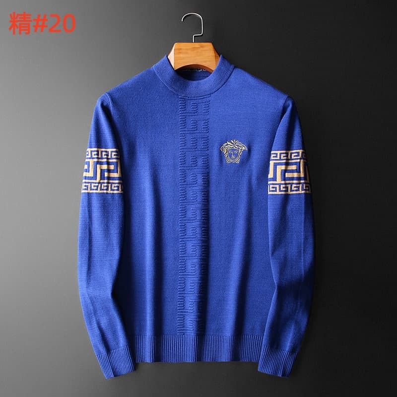 Cheap Versace Sweaters for Men in 217234, $55 USD- [IB217234] - Replica Versace Sweaters for Men