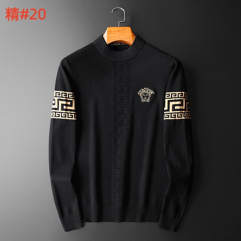 Cheap Versace Sweaters for Men in 217235, $55 USD- [IB217235] - Replica Versace Sweaters for Men