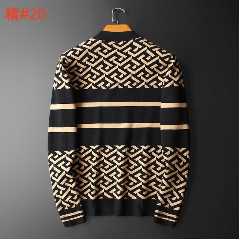 Cheap Versace Sweaters for Men in 217239, $55 USD- [IB217239] - Replica Versace Sweaters for Men
