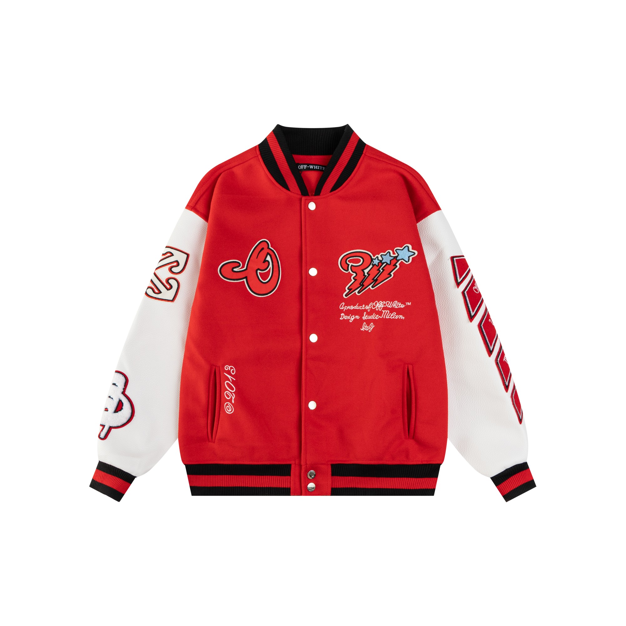 Cheap OFF-White Jackets for Men in 217272, $80 USD- [IB217272] - Replica OFF-White Jackets for Men