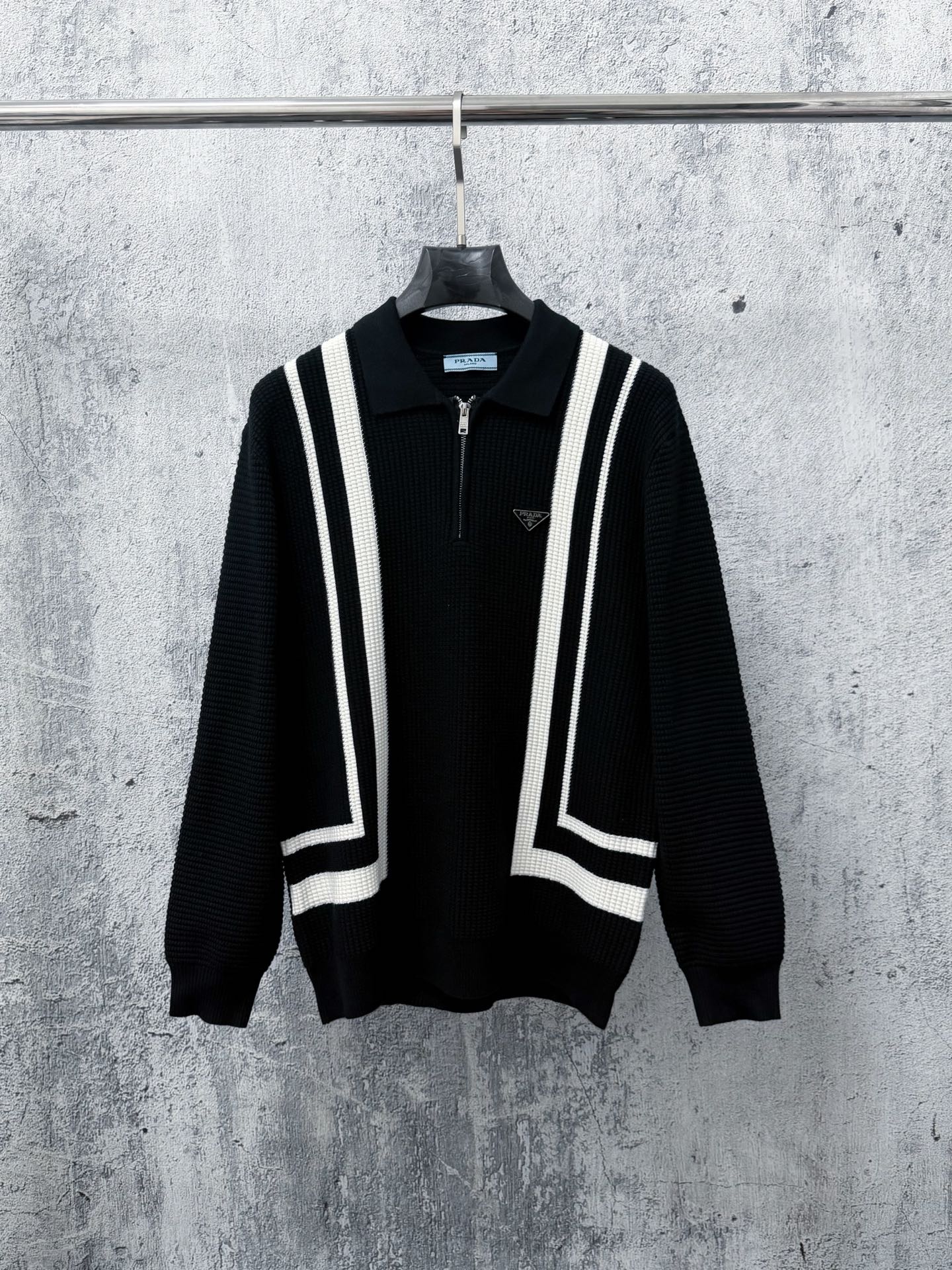 Cheap Prado Sweaters for Men in 217277, $60 USD- [IB217277] - Replica Prado Sweaters for Men