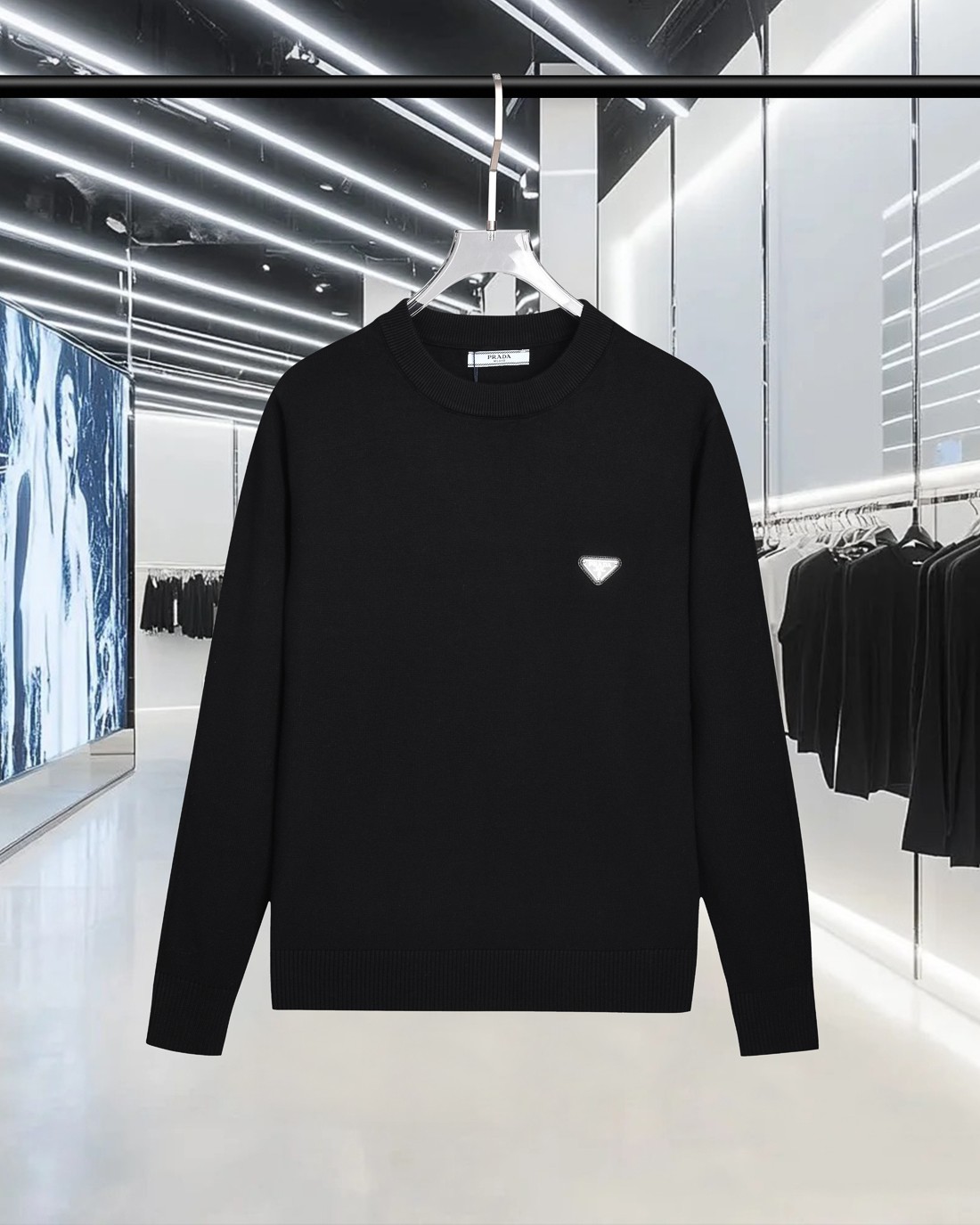 Cheap Prado Sweaters for Men in 217286, $60 USD- [IB217286] - Replica Prado Sweaters for Men