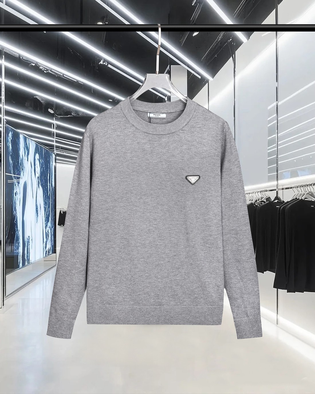 Cheap Prado Sweaters for Men in 217287, $60 USD- [IB217287] - Replica Prado Sweaters for Men