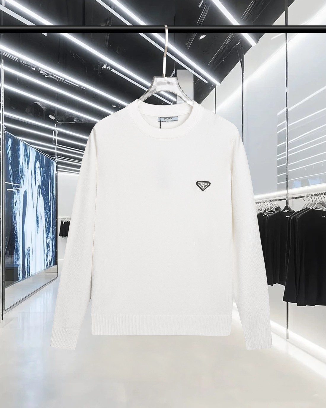 Cheap Prado Sweaters for Men in 217288, $60 USD- [IB217288] - Replica Prado Sweaters for Men