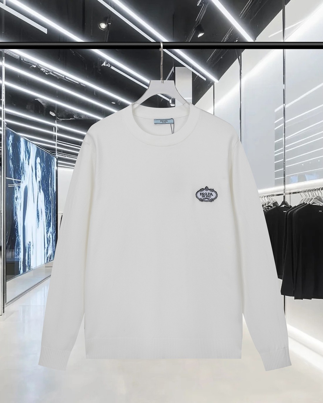 Cheap Prado Sweaters for Men in 217289, $60 USD- [IB217289] - Replica Prado Sweaters for Men