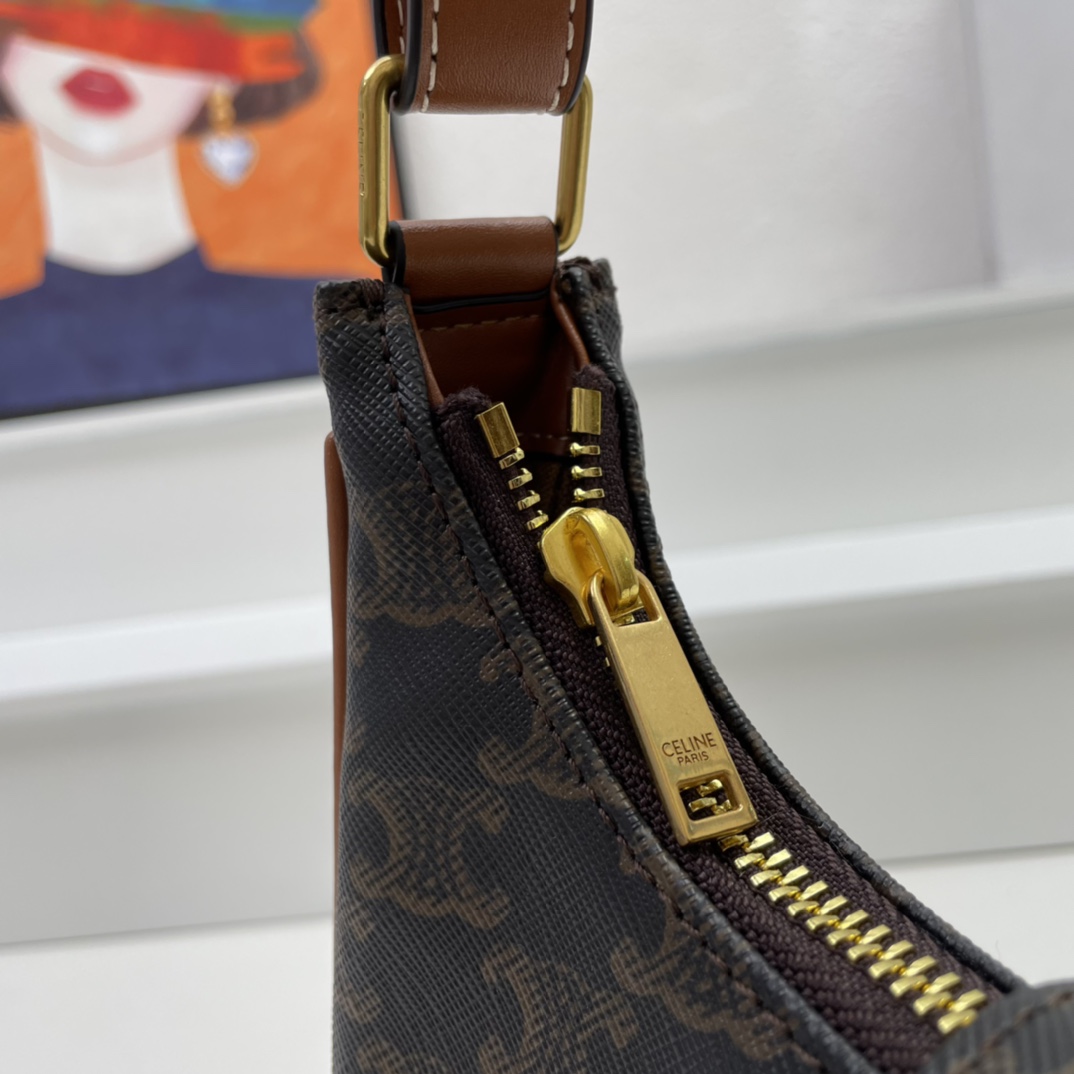 Cheap New Celine crescent-shaped bag in 217343, $95 USD- [IB217343] - Replica CELINE AAA Quality Handbags