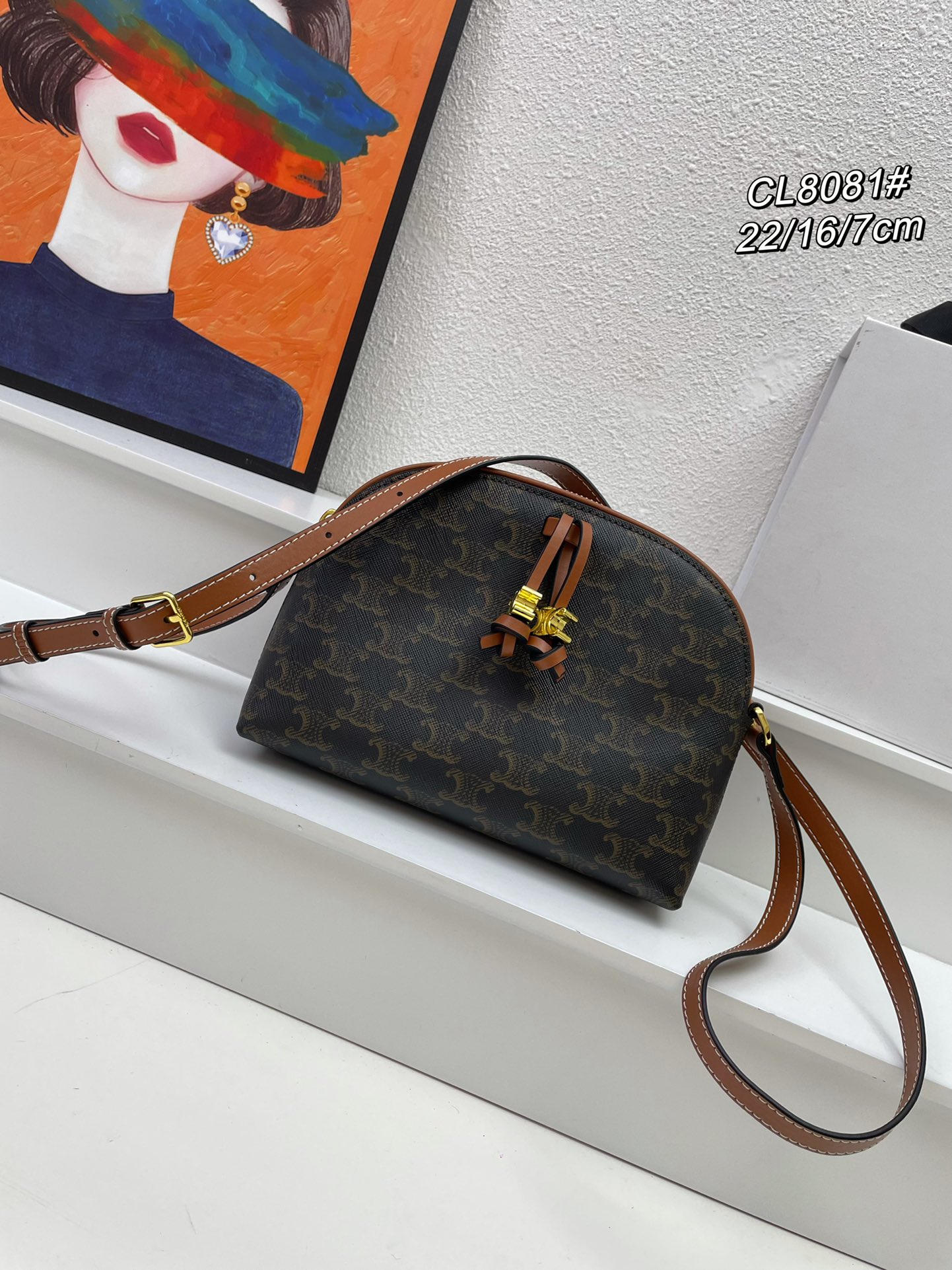 Cheap New Celine high-quality crossbody bag in 217351, $95 USD- [IB217351] - Replica CELINE AAA Quality Handbags