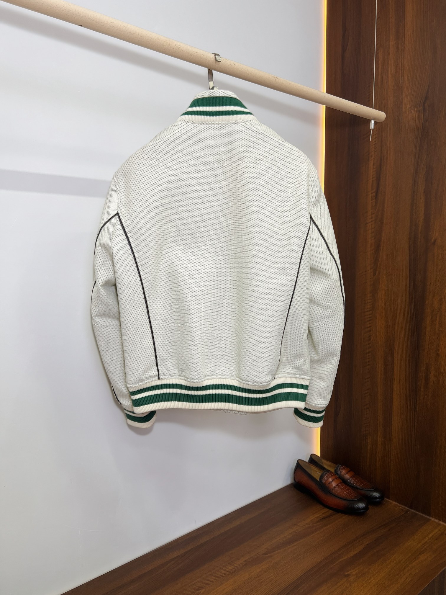Cheap New Arrivals Louis Vuitton Top quality Leather Jackets For Men in 217451, $420 USD- [IB217451] - Replica Louis Vuitton Thick Jackets For Men