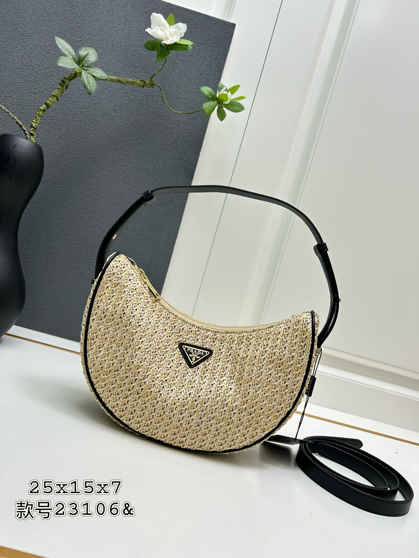 Cheap New Prada high-quality handbag in 217518, $100 USD- [IB217518] - Replica Proda High quality Handbags