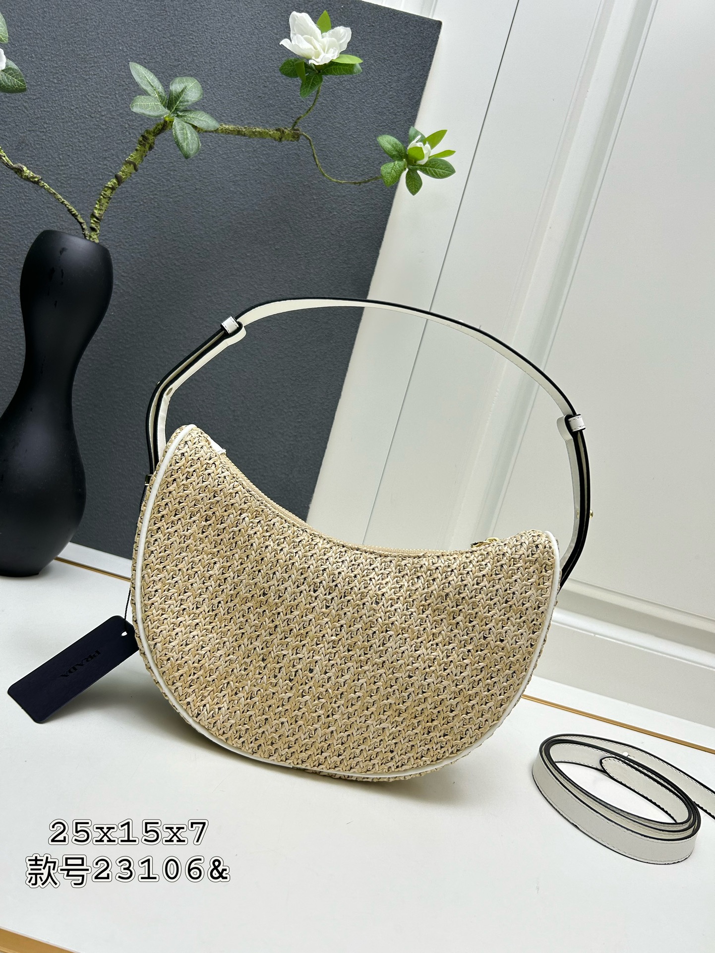 Cheap New Prada high-quality handbag in 217519, $100 USD- [IB217519] - Replica Proda High quality Handbags