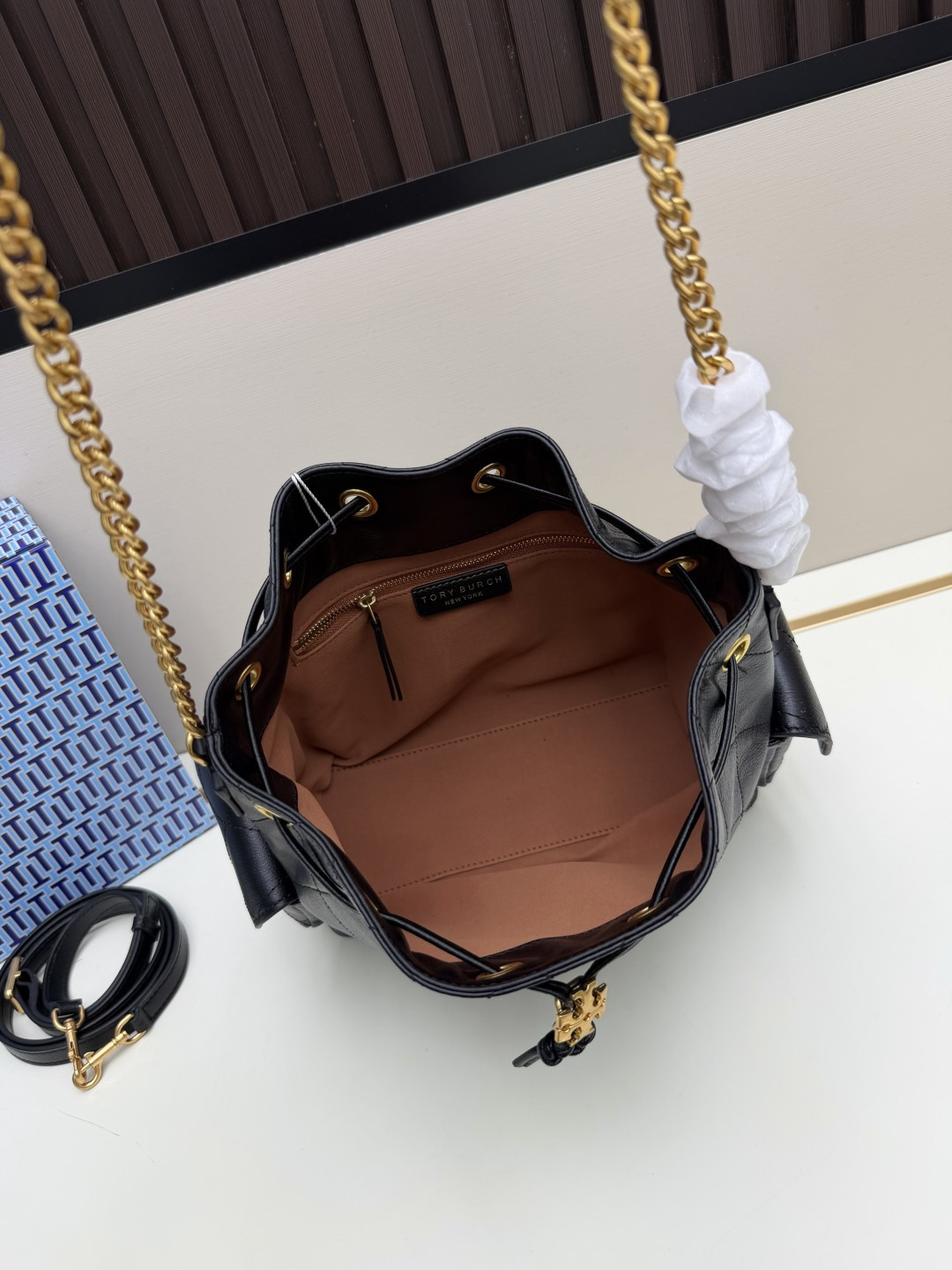 Cheap New Tory Burch high-quality handbag in 217535, $115 USD- [IB217535] - Replica Tory Burch Bags