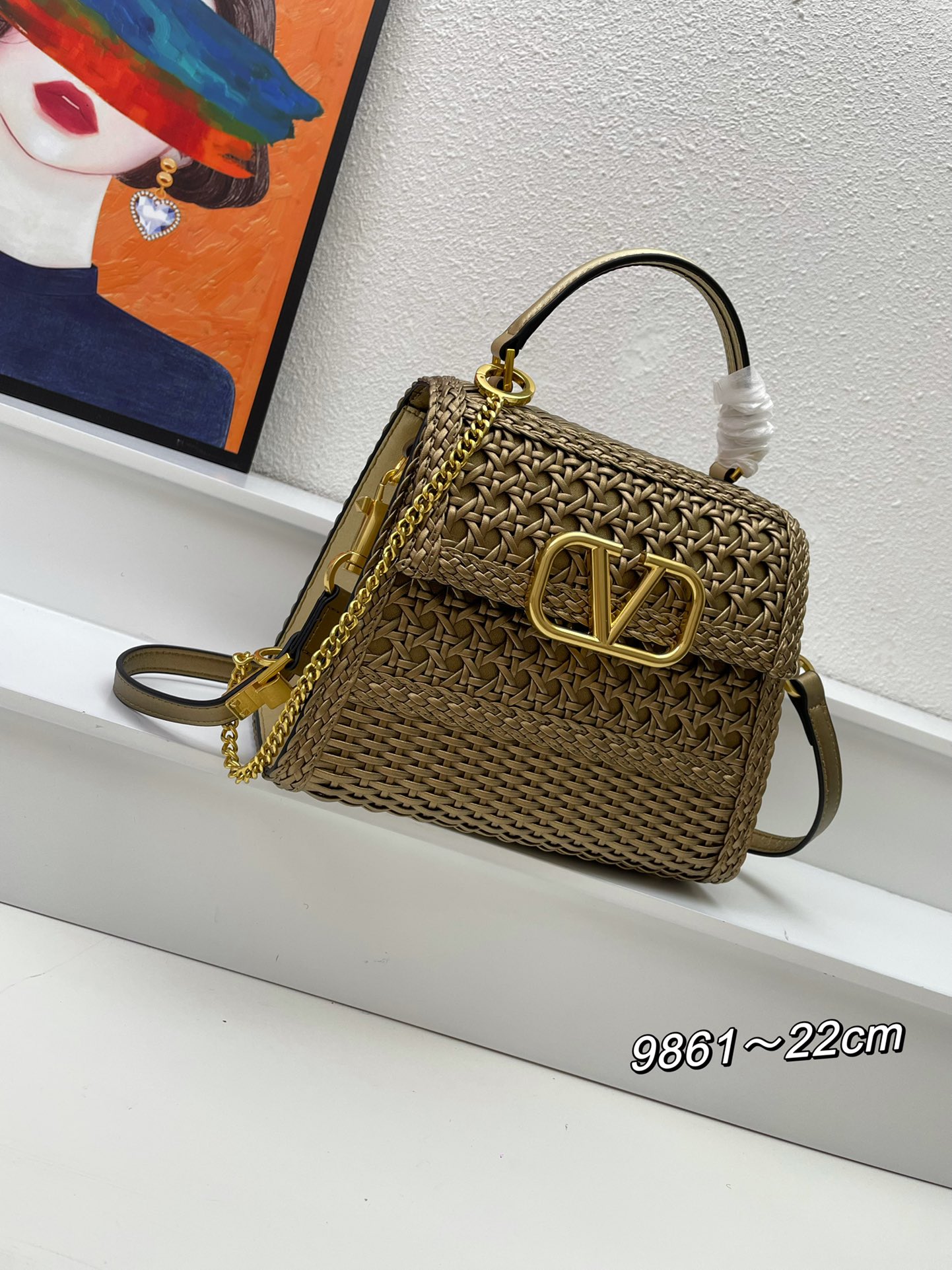 Cheap New Valentino high-quality handbag in 217557, $145 USD- [IB217557] - Replica Valentino AAA quality Handbags