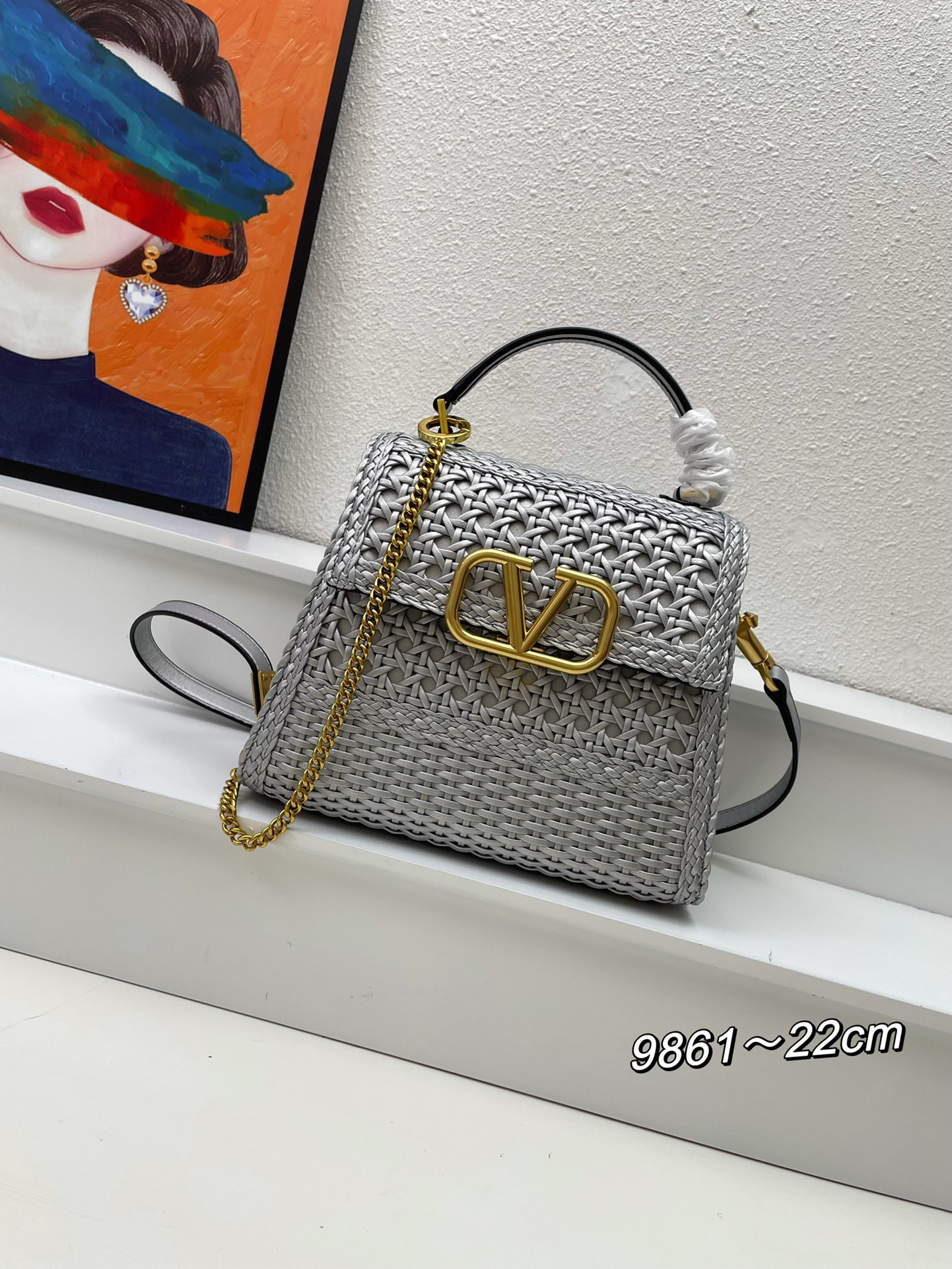Cheap New Valentino high-quality handbag in 217558, $145 USD- [IB217558] - Replica Valentino AAA quality Handbags