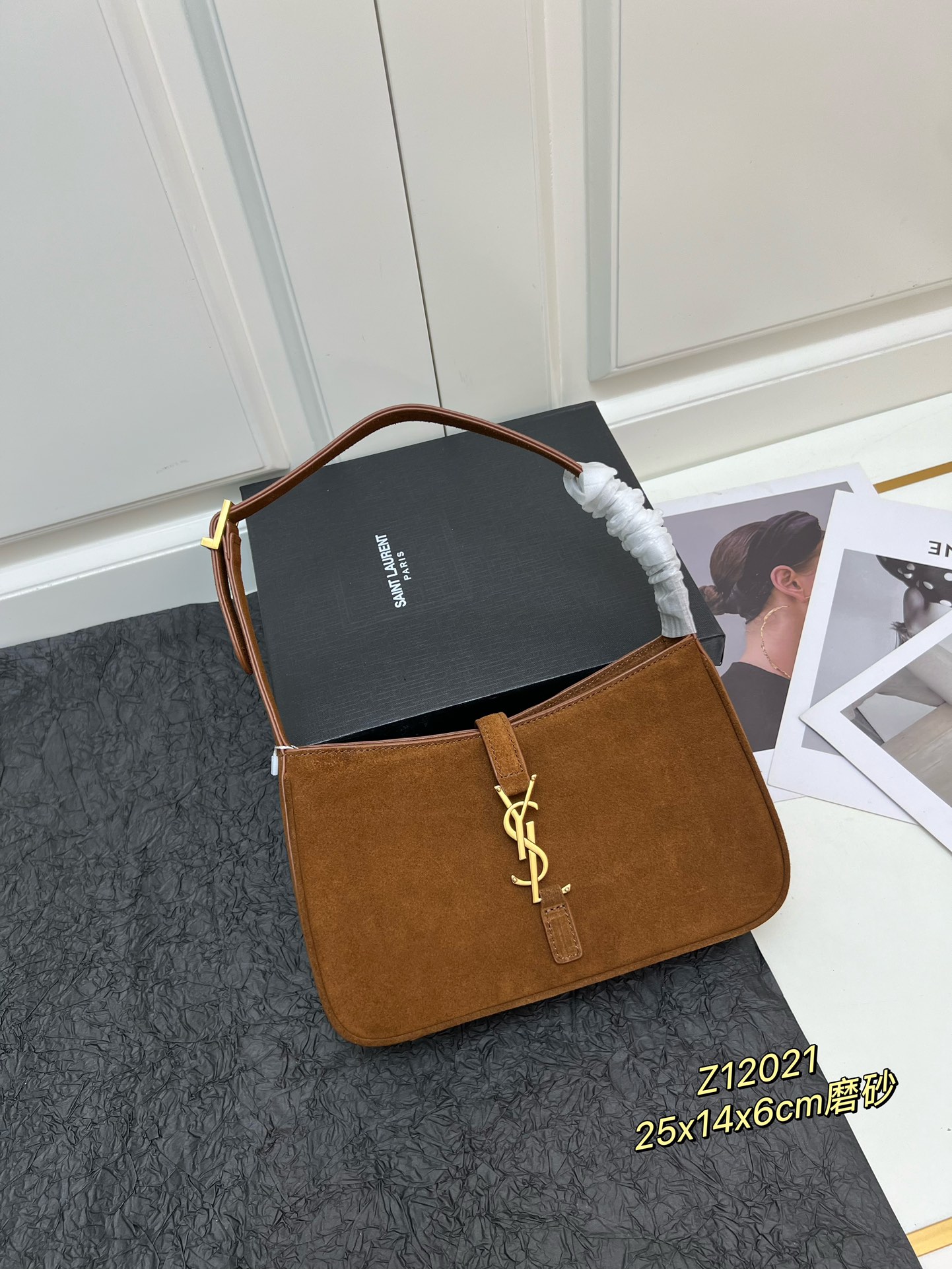 Cheap New YSL high-quality handbag in 217588, $110 USD- [IB217588] - Replica YSL AAA Quality Handbags