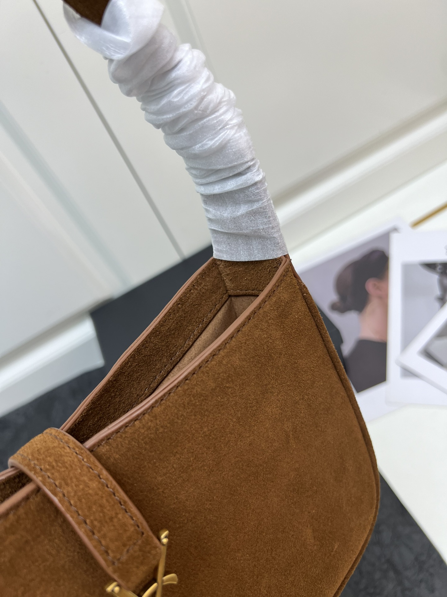 Cheap New YSL high-quality handbag in 217588, $110 USD- [IB217588] - Replica YSL AAA Quality Handbags