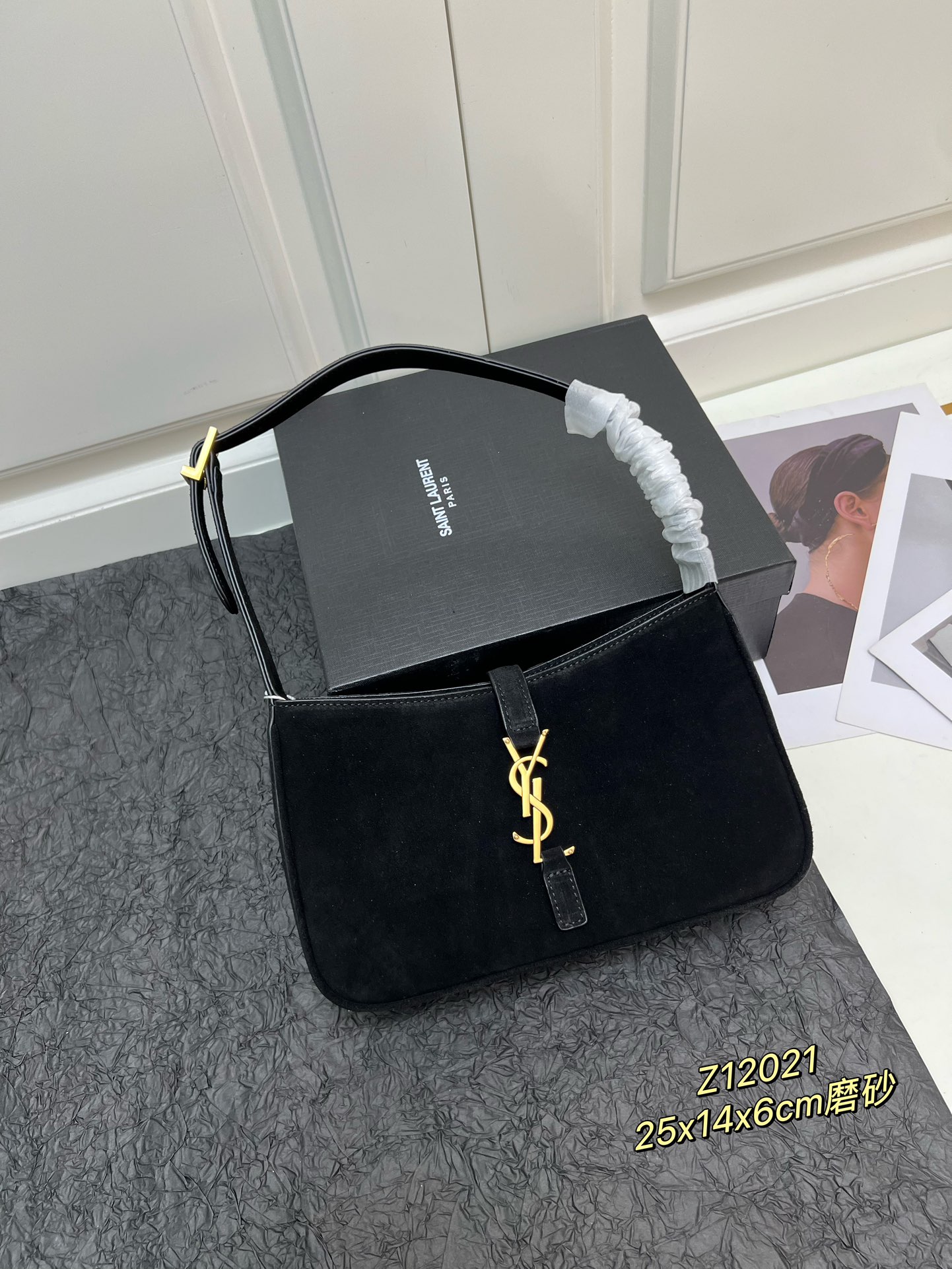 Cheap New YSL high-quality handbag in 217589, $110 USD- [IB217589] - Replica YSL AAA Quality Handbags