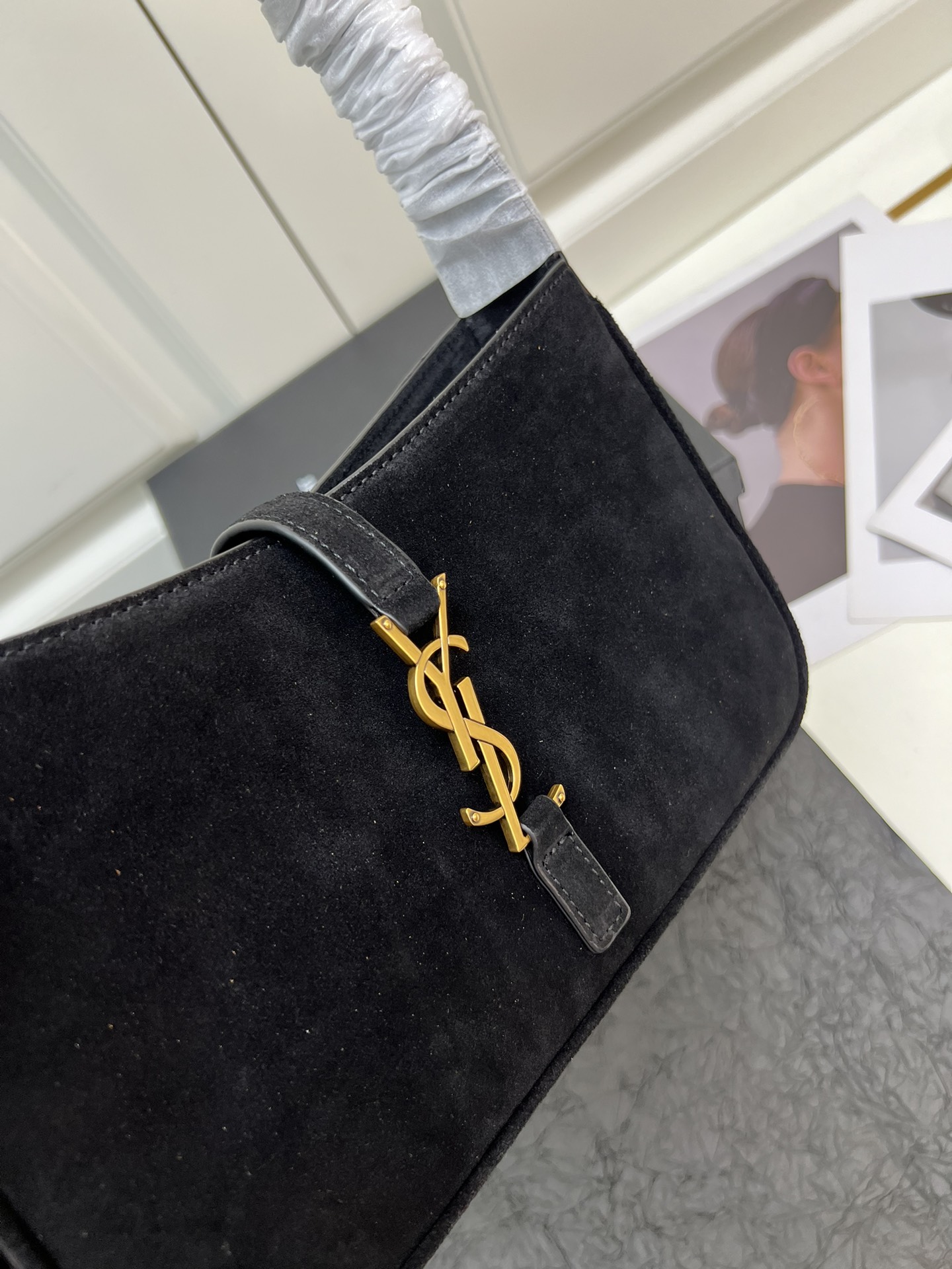 Cheap New YSL high-quality handbag in 217589, $110 USD- [IB217589] - Replica YSL AAA Quality Handbags