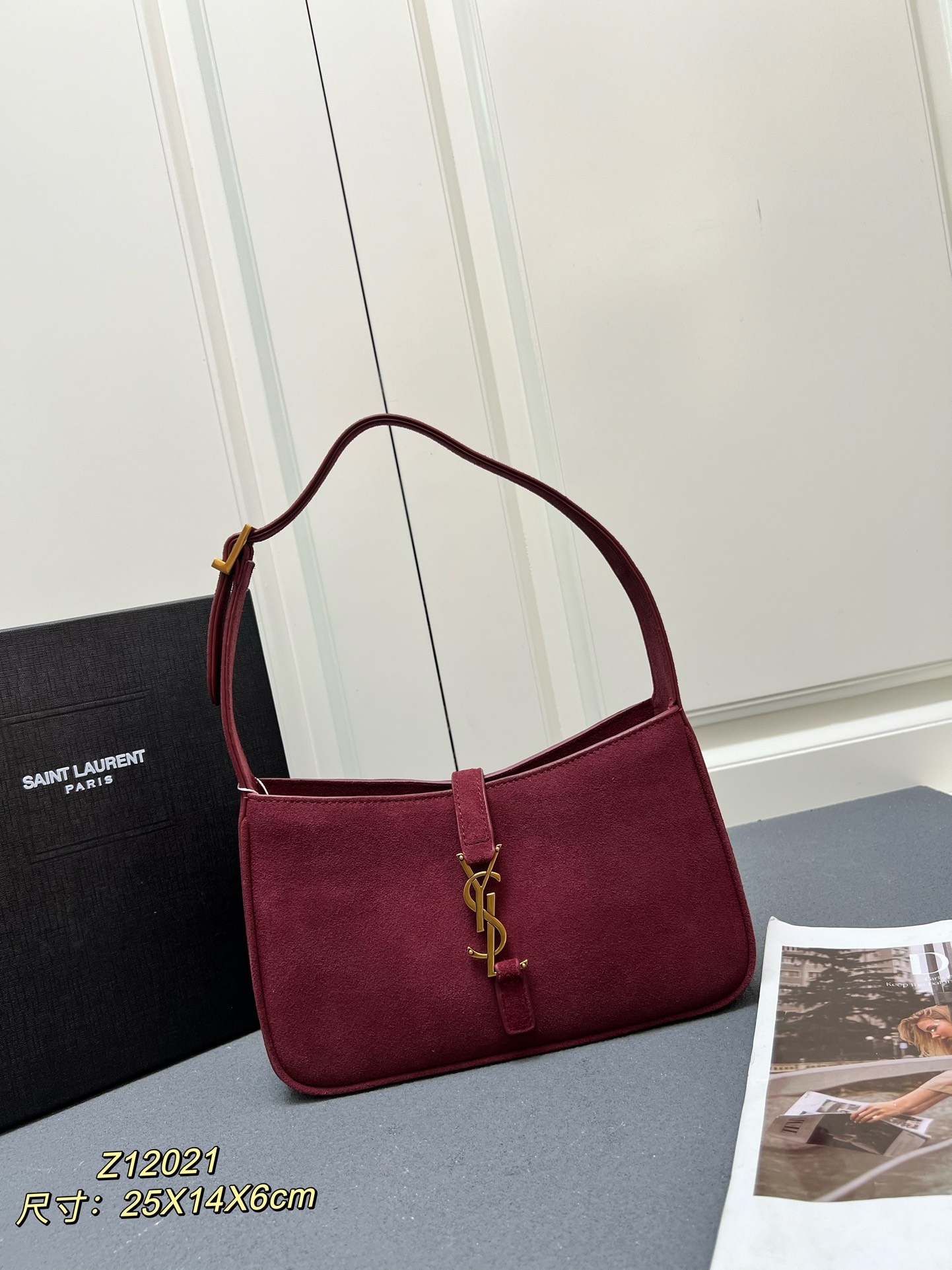 Cheap New YSL high-quality handbag in 217598, $110 USD- [IB217598] - Replica YSL AAA Quality Handbags