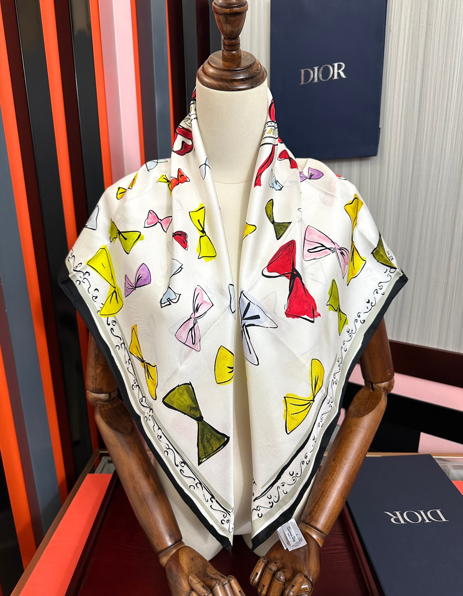 Cheap New Dior high-quality scarf in 217612, $50 USD- [IB217612] - Replica Dior Scarf
