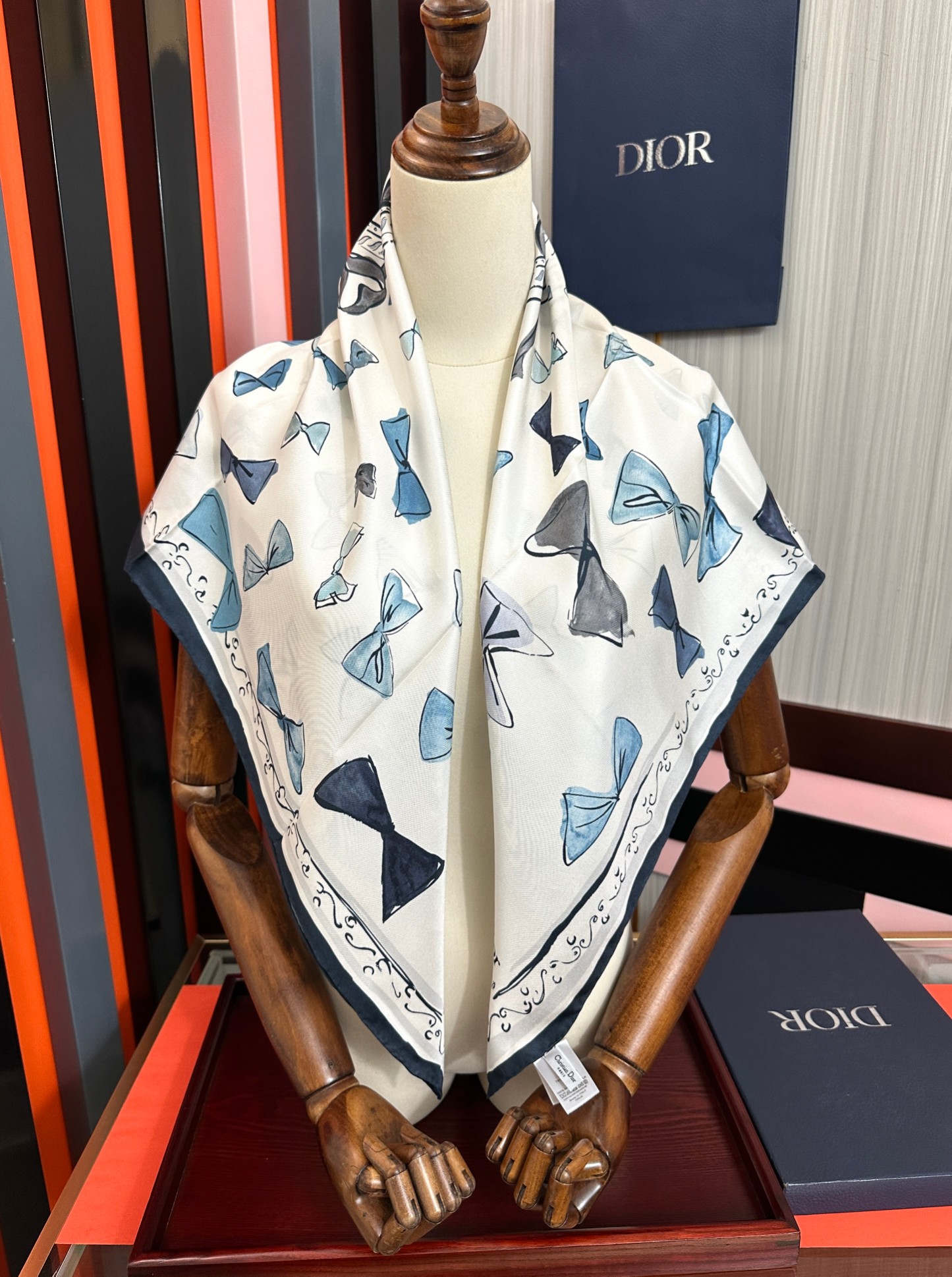 Cheap New Dior high-quality scarf in 217613, $50 USD- [IB217613] - Replica Dior Scarf