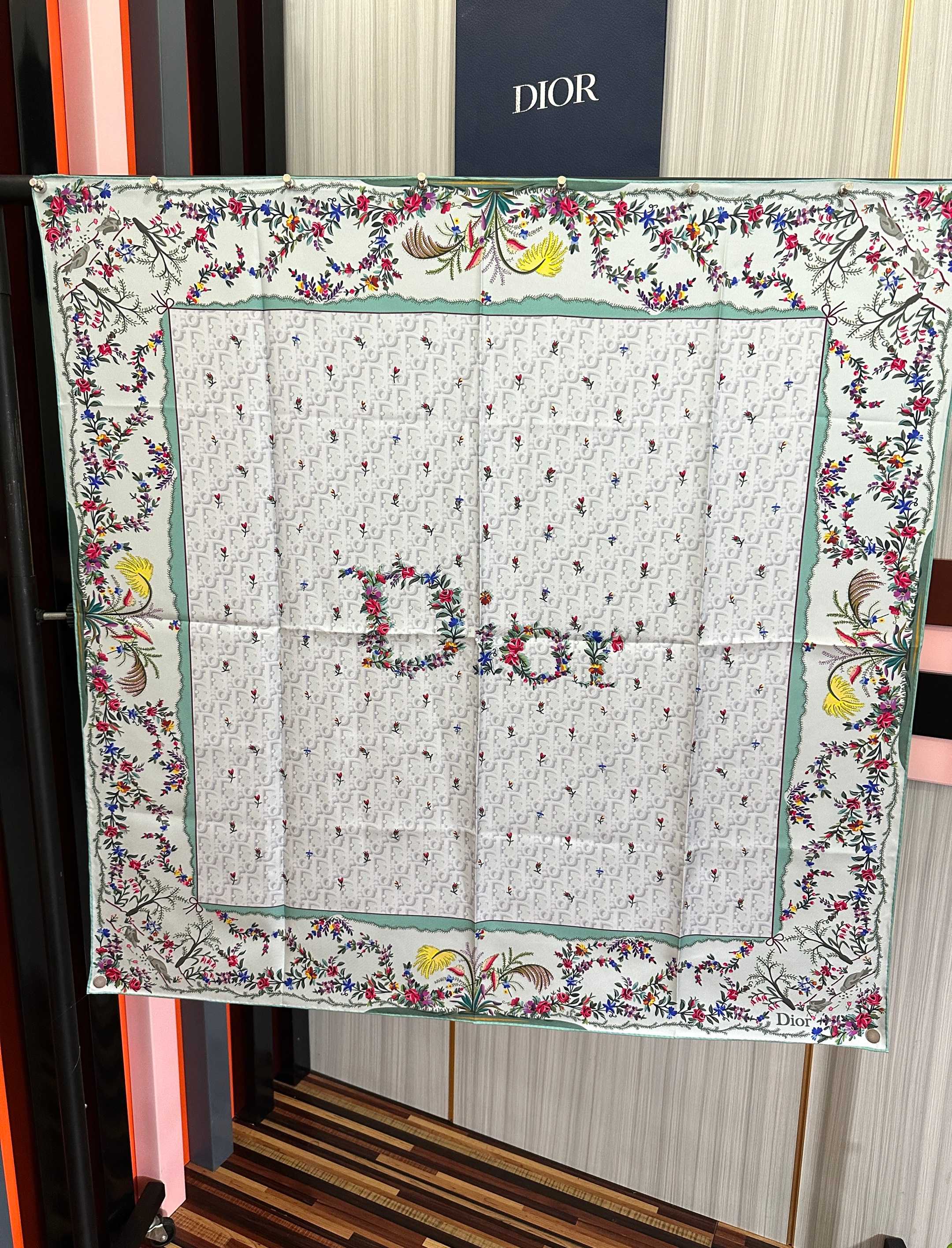 Cheap New Dior high-quality scarf in 217614, $50 USD- [IB217614] - Replica Dior Scarf