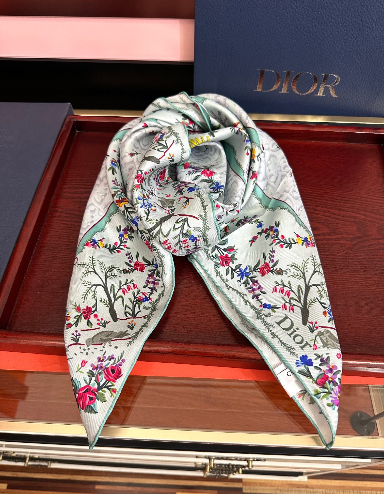 Cheap New Dior high-quality scarf in 217614, $50 USD- [IB217614] - Replica Dior Scarf