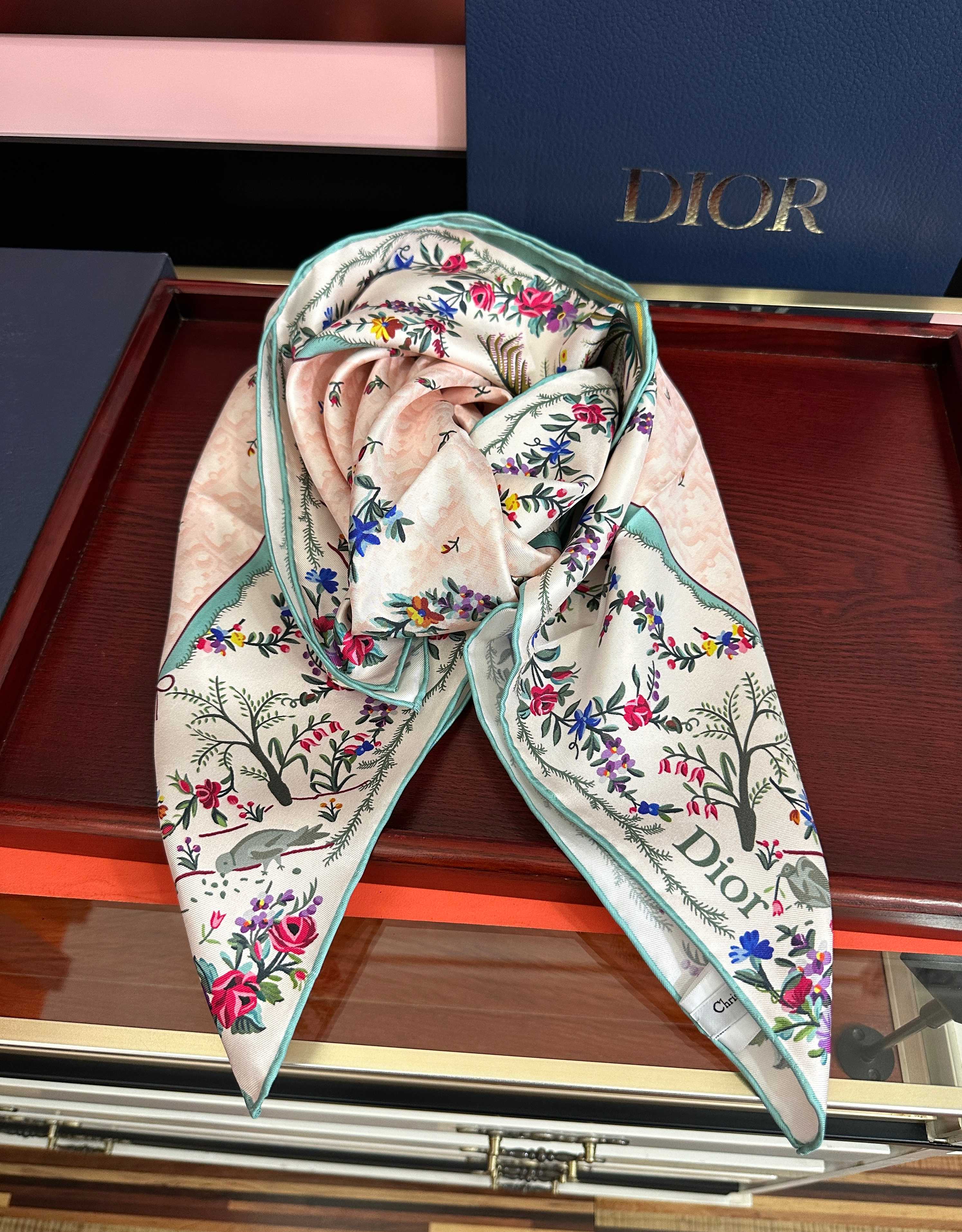 Cheap New Dior high-quality scarf in 217615, $50 USD- [IB217615] - Replica Dior Scarf