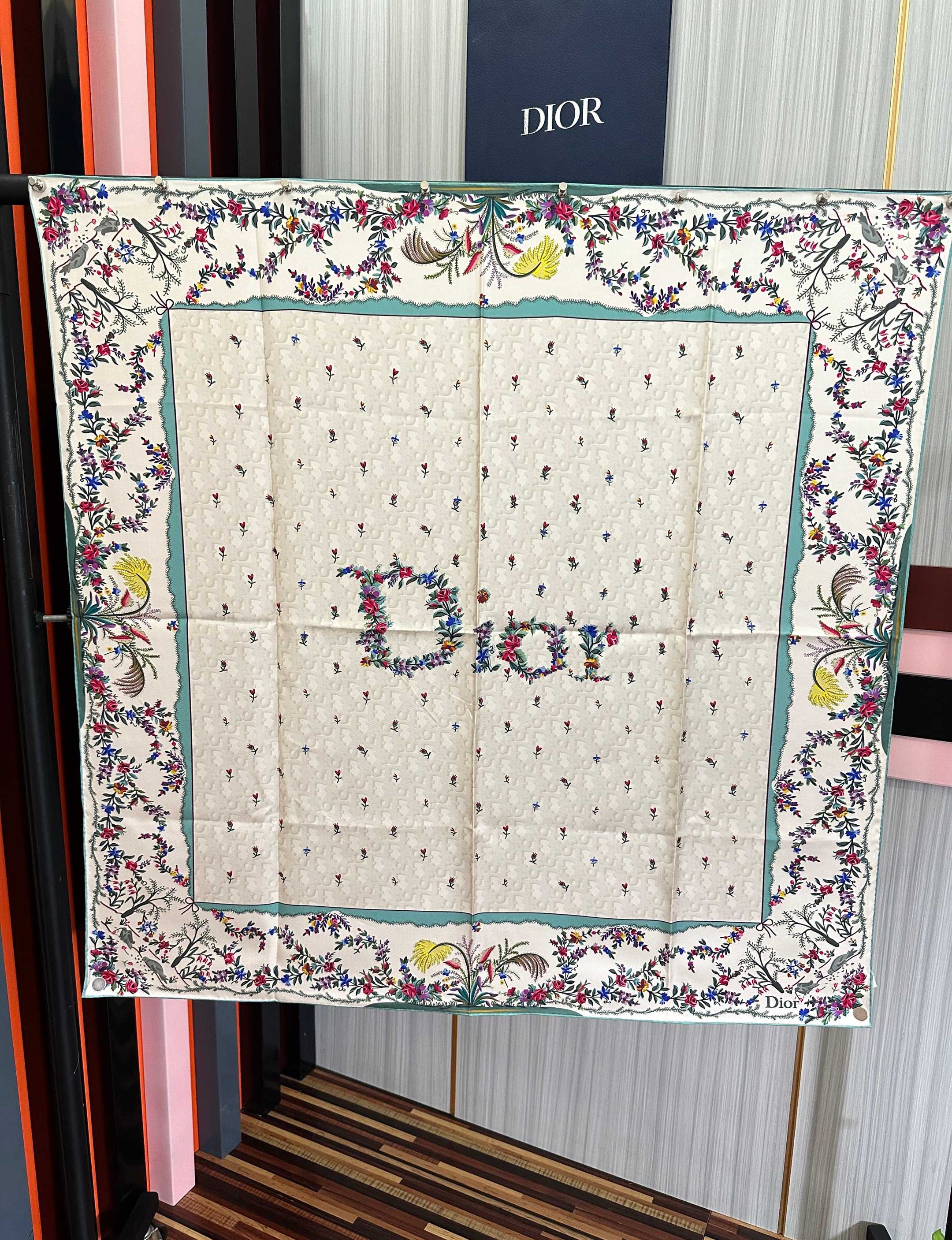 Cheap New Dior high-quality scarf in 217616, $50 USD- [IB217616] - Replica Dior Scarf