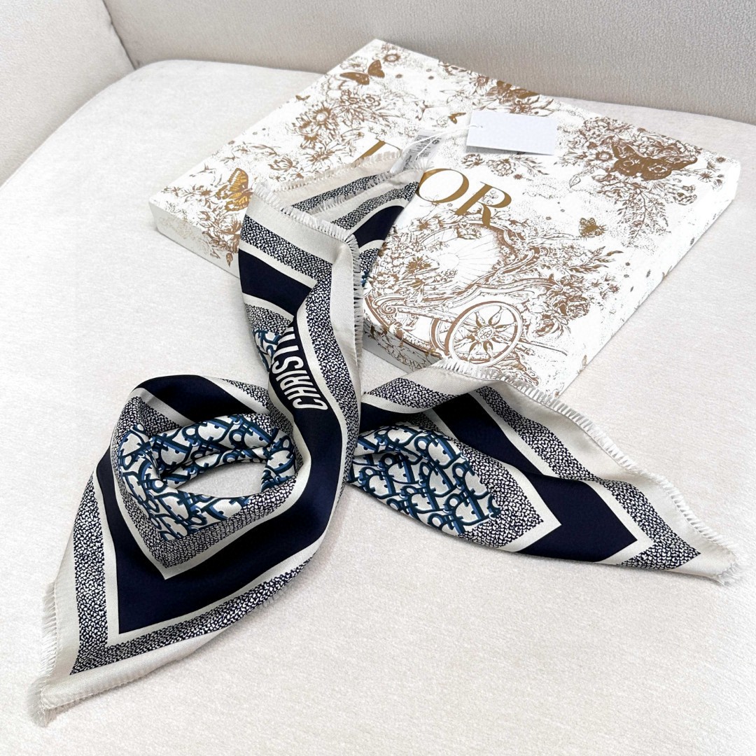 Cheap New Dior high-quality scarf in 217620, $55 USD- [IB217620] - Replica Dior Scarf