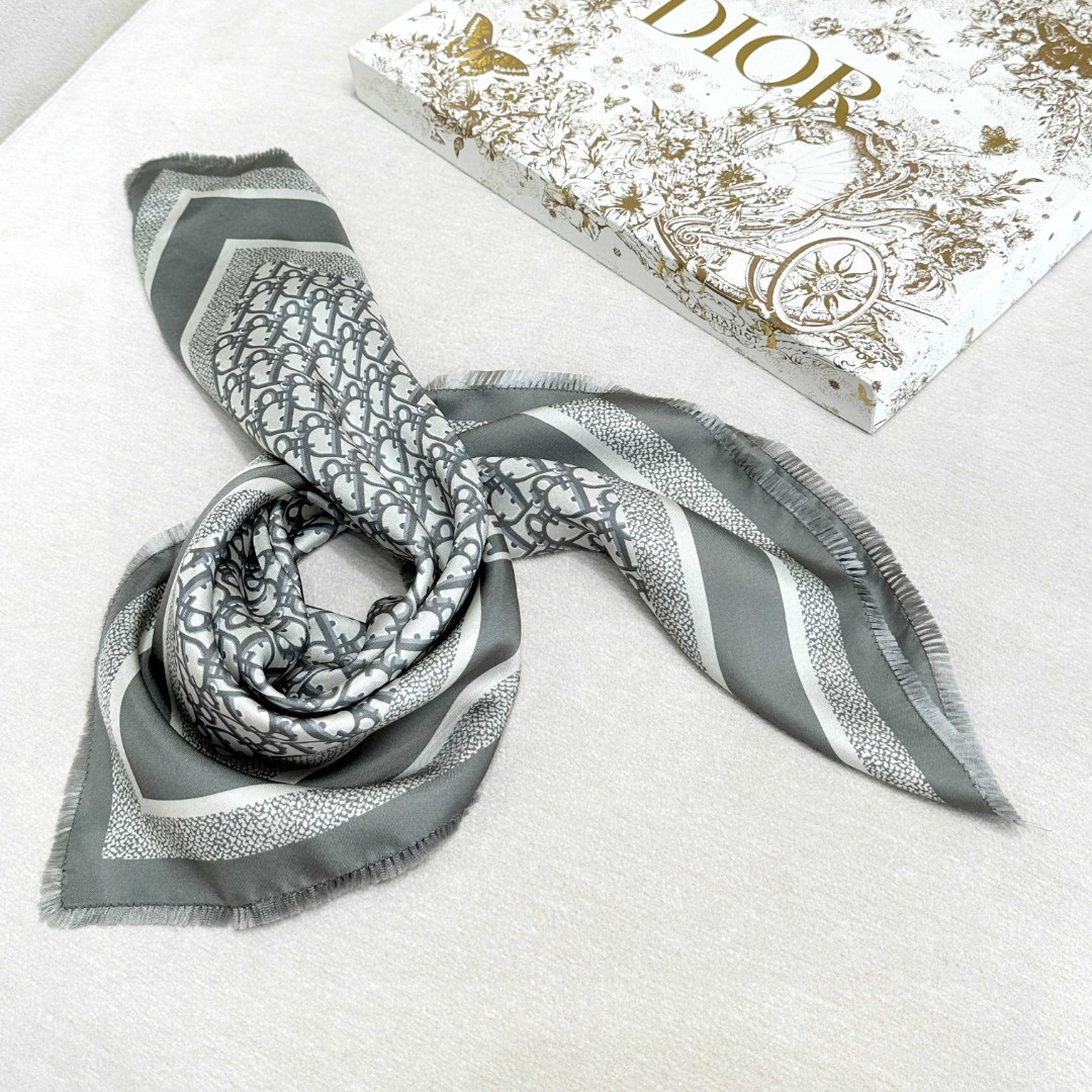 Cheap New Dior high-quality scarf in 217621, $55 USD- [IB217621] - Replica Dior Scarf