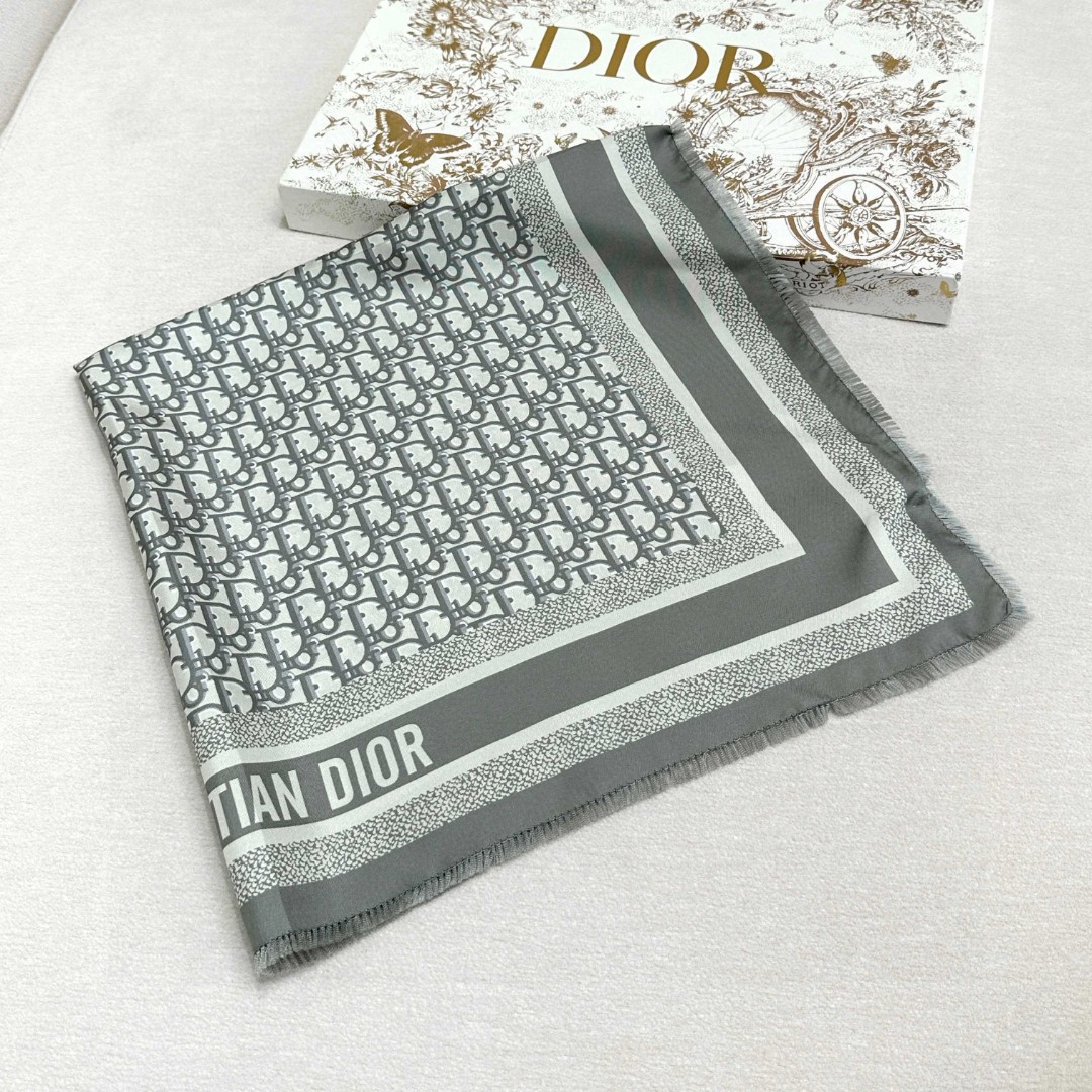 Cheap New Dior high-quality scarf in 217621, $55 USD- [IB217621] - Replica Dior Scarf