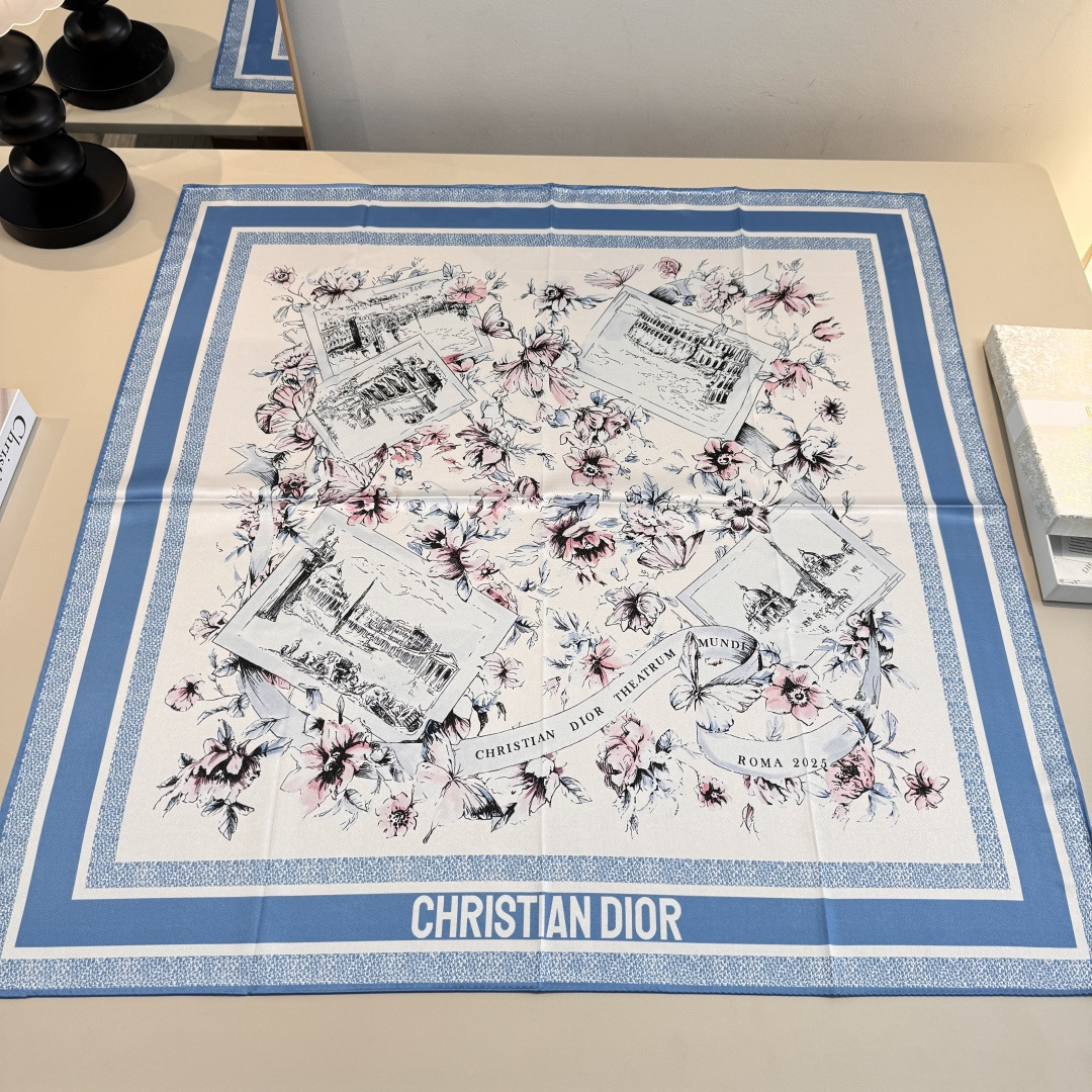 Cheap New Dior high-quality scarf in 217622, $50 USD- [IB217622] - Replica Dior Scarf