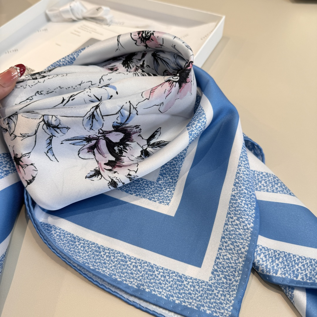 Cheap New Dior high-quality scarf in 217622, $50 USD- [IB217622] - Replica Dior Scarf
