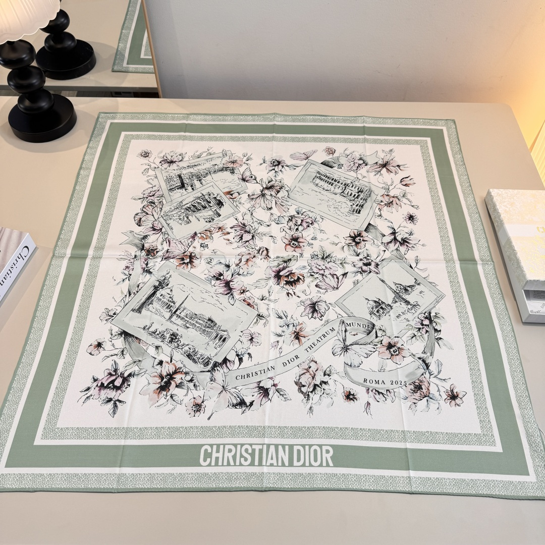 Cheap New Dior high-quality scarf in 217623, $50 USD- [IB217623] - Replica Dior Scarf