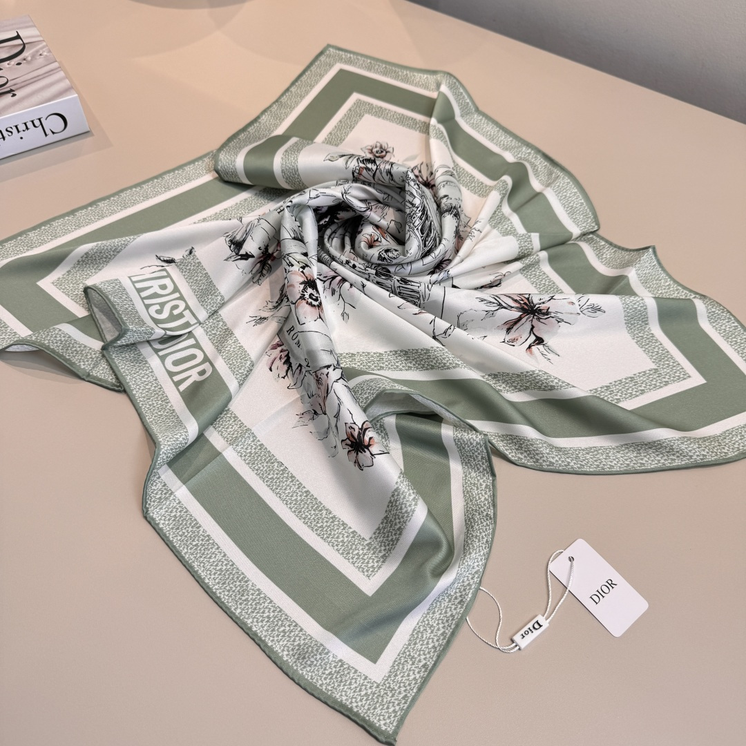 Cheap New Dior high-quality scarf in 217623, $50 USD- [IB217623] - Replica Dior Scarf