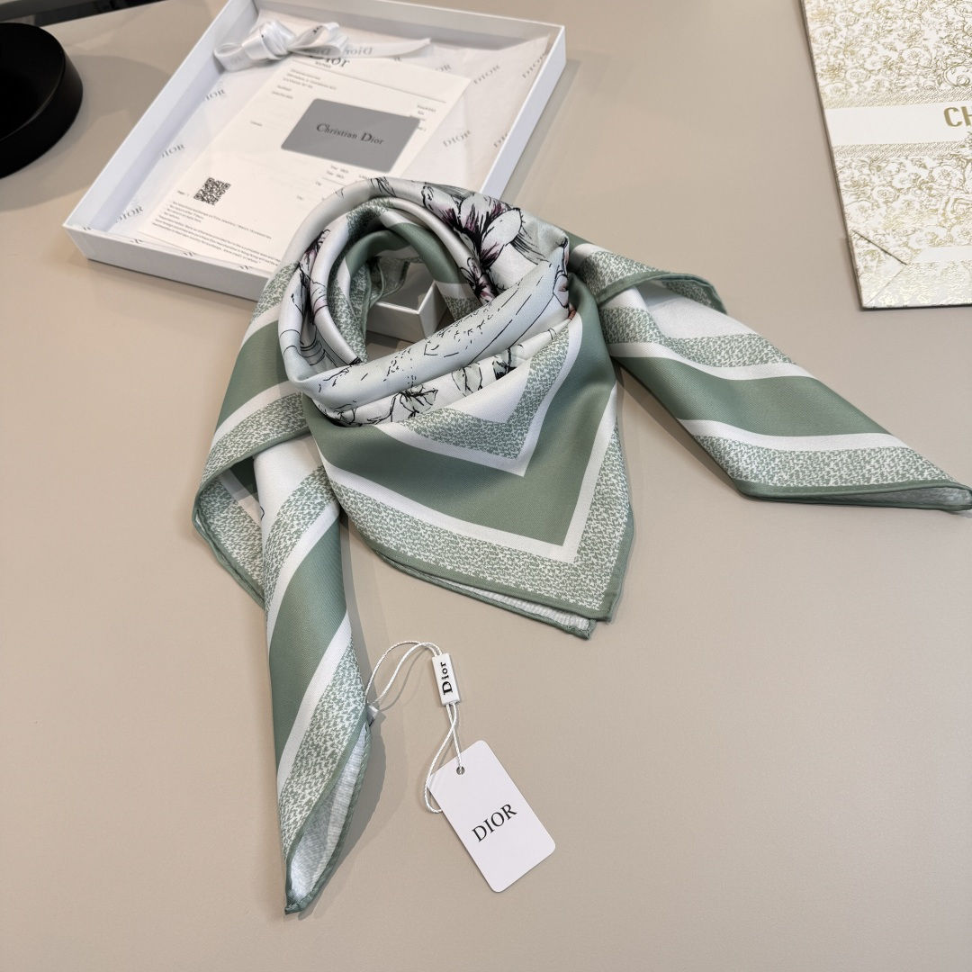Cheap New Dior high-quality scarf in 217623, $50 USD- [IB217623] - Replica Dior Scarf