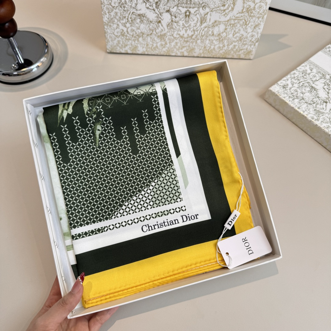 Cheap New Dior high-quality scarf in 217625, $50 USD- [IB217625] - Replica Dior Scarf