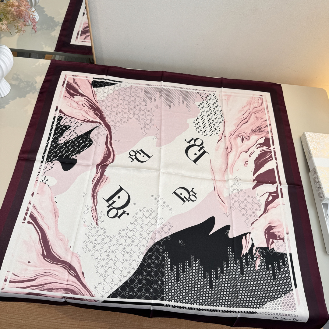 Cheap New Dior high-quality scarf in 217627, $50 USD- [IB217627] - Replica Dior Scarf