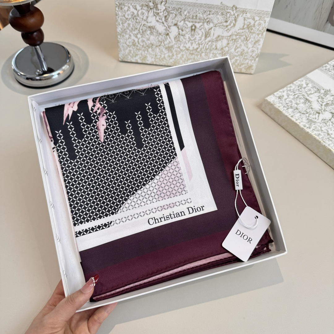 Cheap New Dior high-quality scarf in 217627, $50 USD- [IB217627] - Replica Dior Scarf