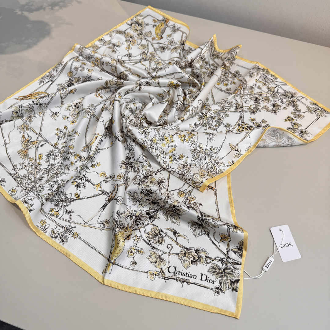 Cheap New Dior high-quality scarf in 217631, $50 USD- [IB217631] - Replica Dior Scarf